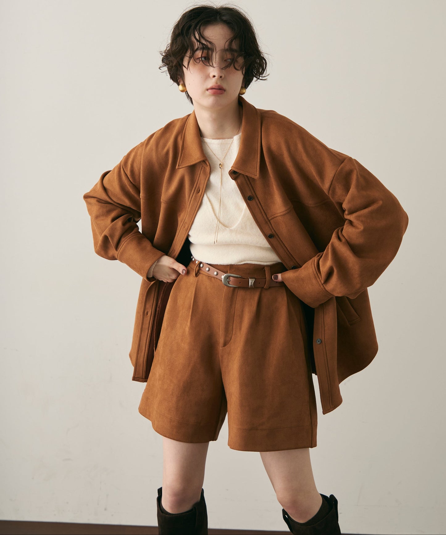 スエードライクCPOジャケット