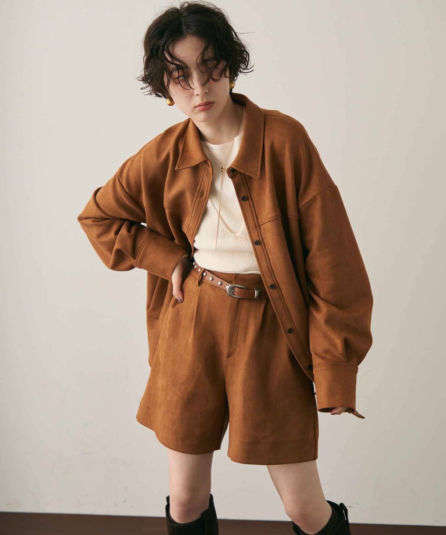 スエードライクCPOジャケット