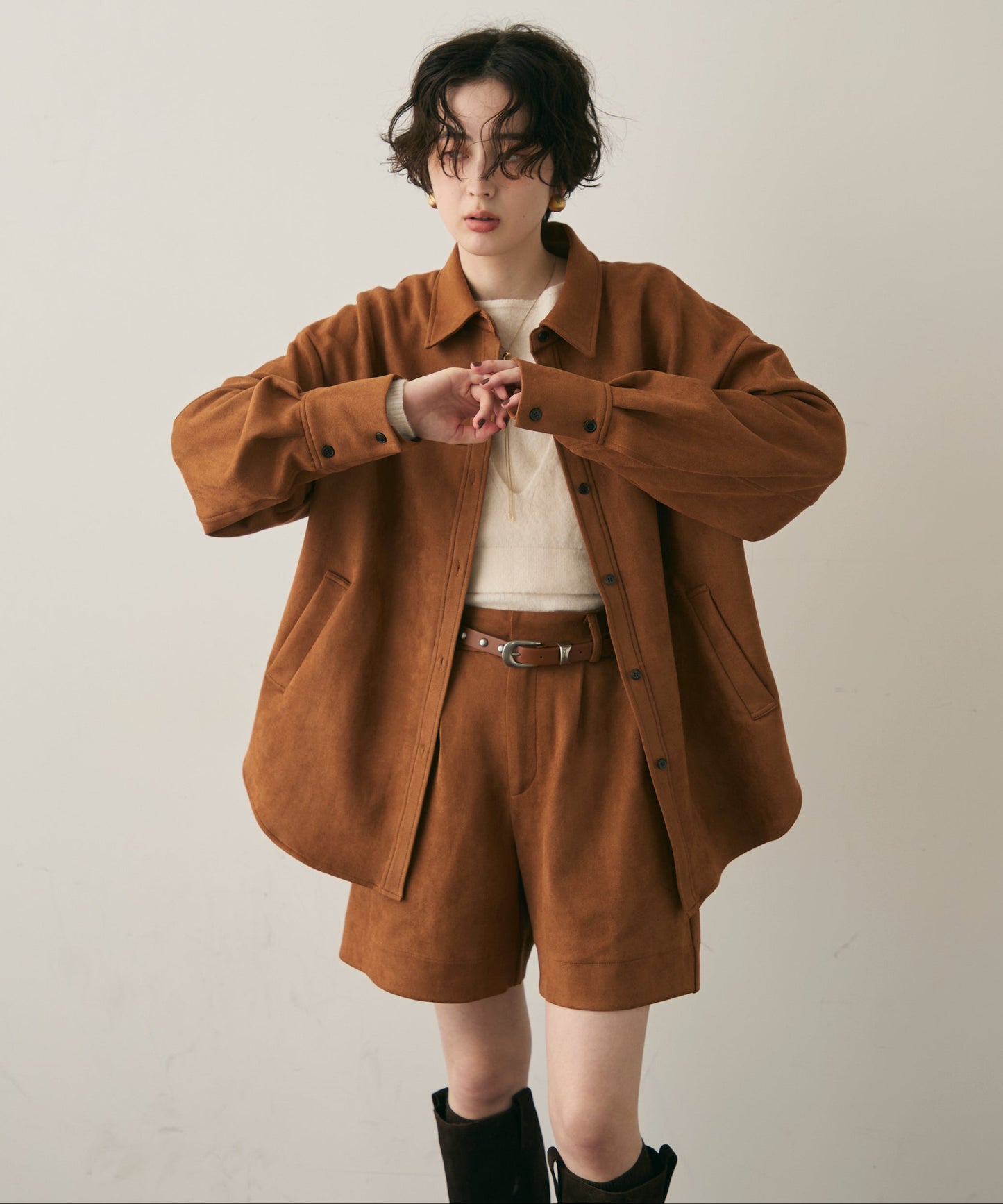 スエードライクCPOジャケット