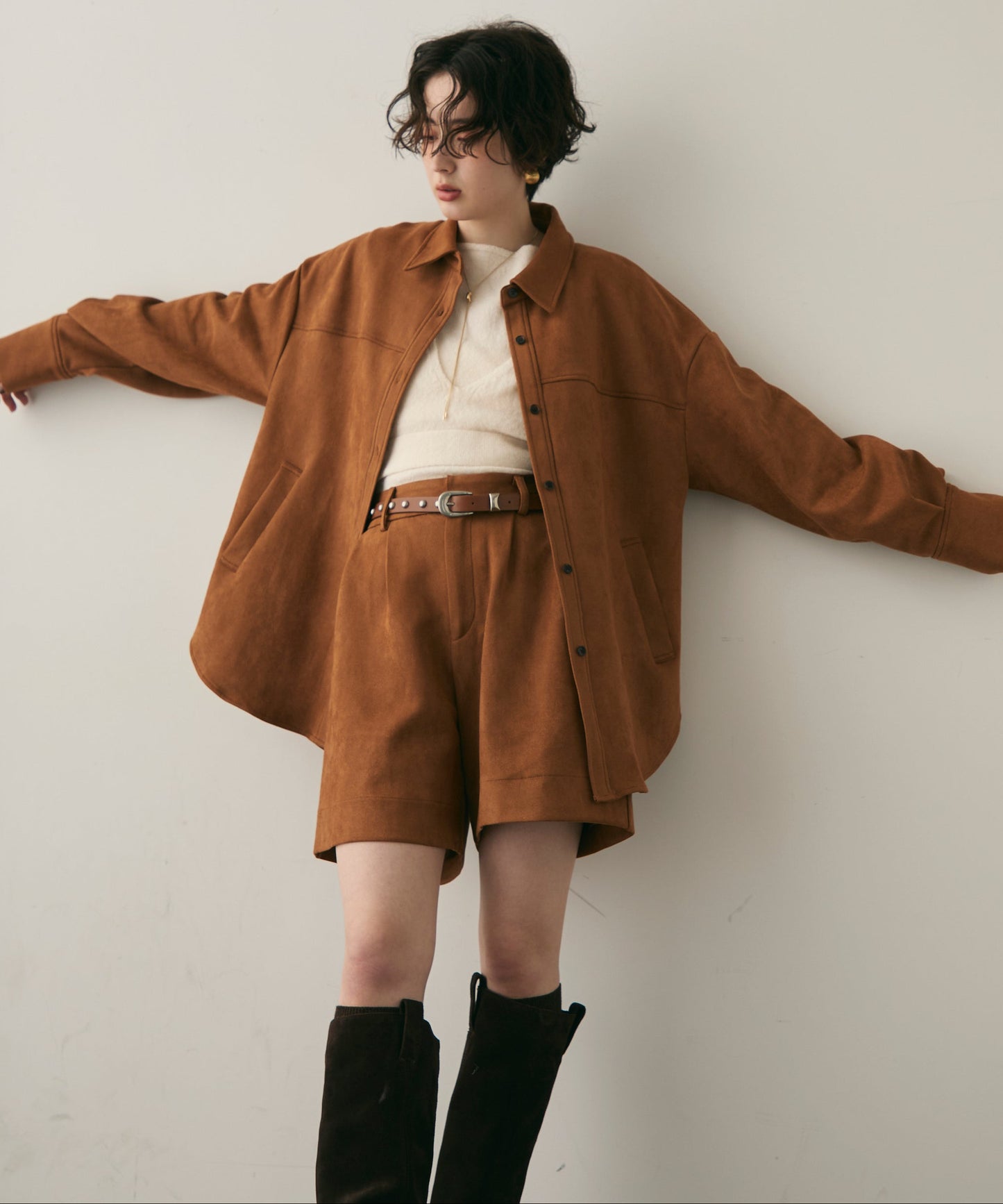 スエードライクCPOジャケット