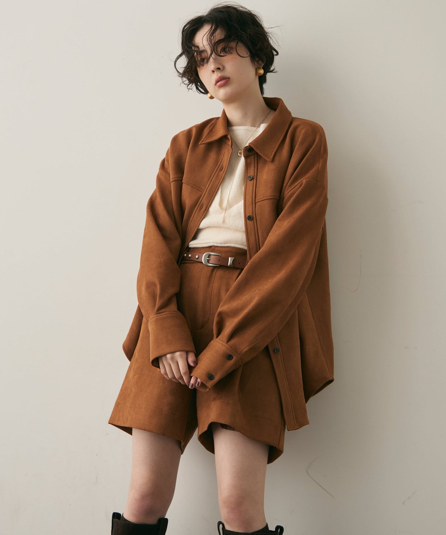 スエードライクCPOジャケット