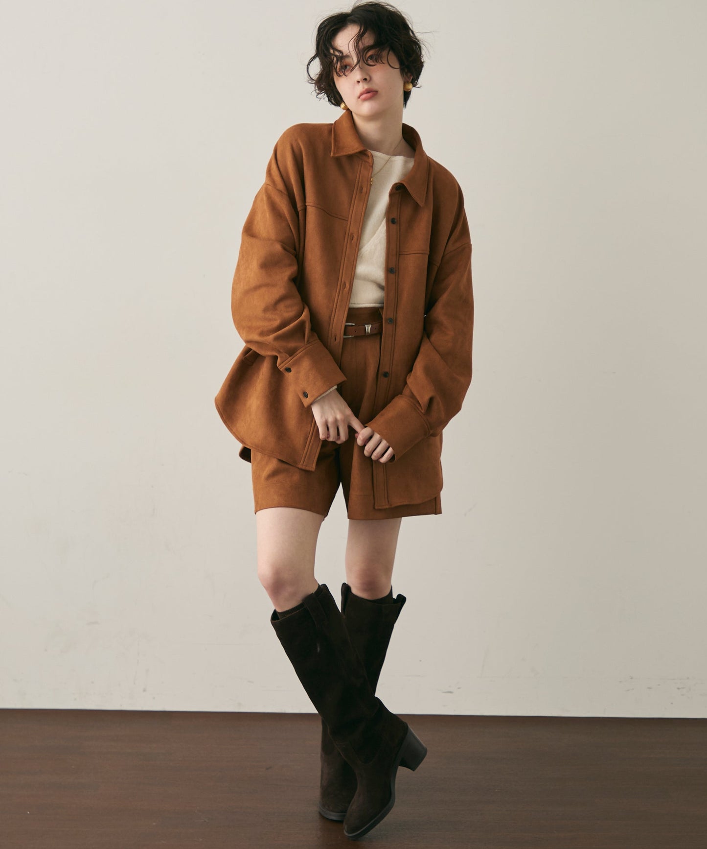 スエードライクCPOジャケット