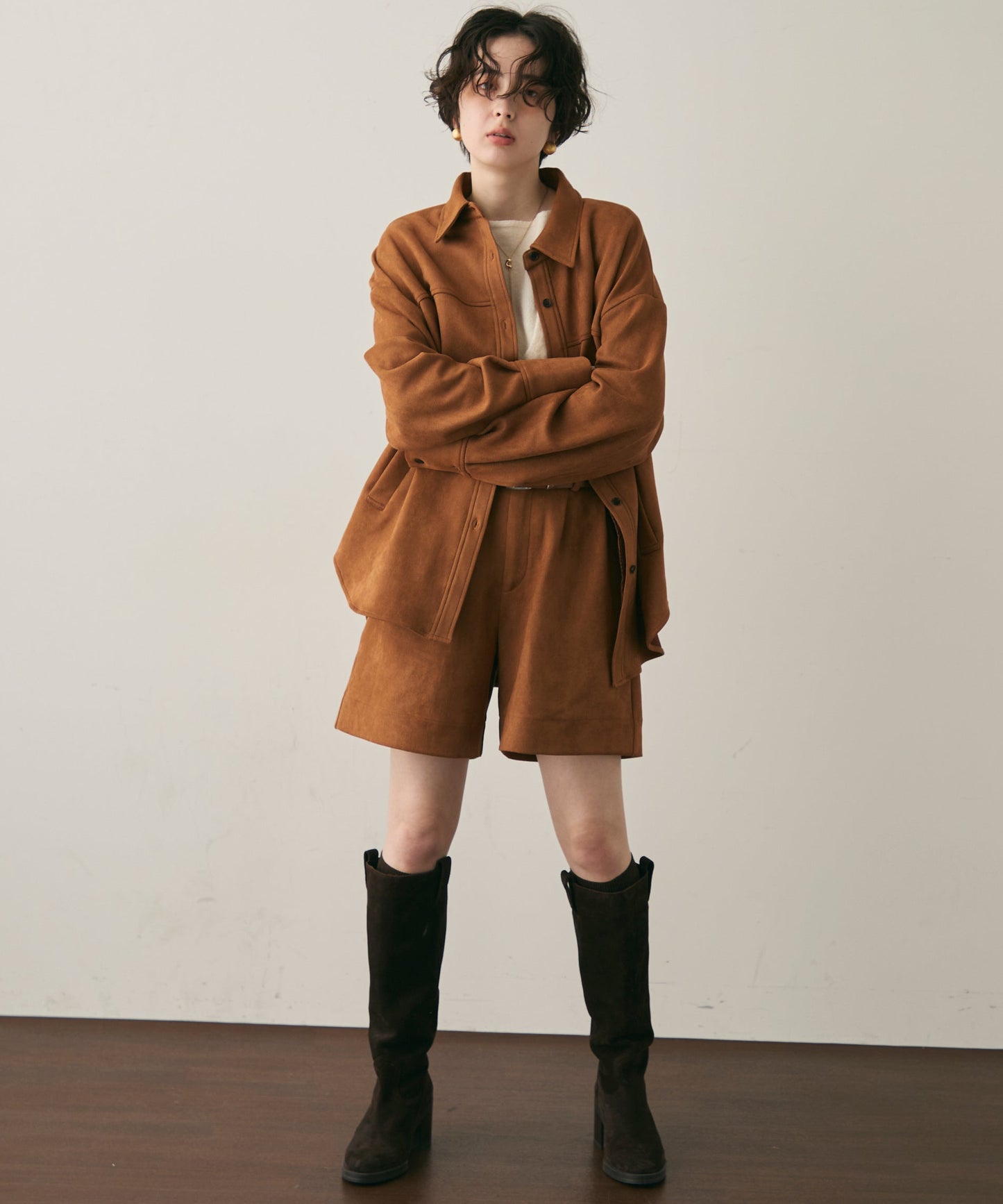 スエードライクCPOジャケット