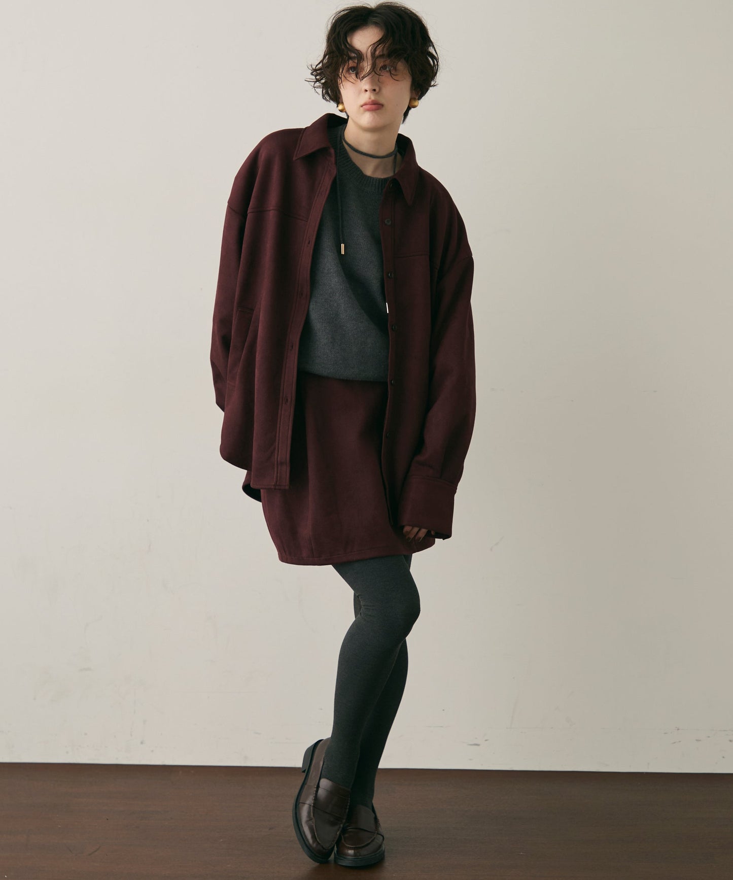 スエードライクCPOジャケット