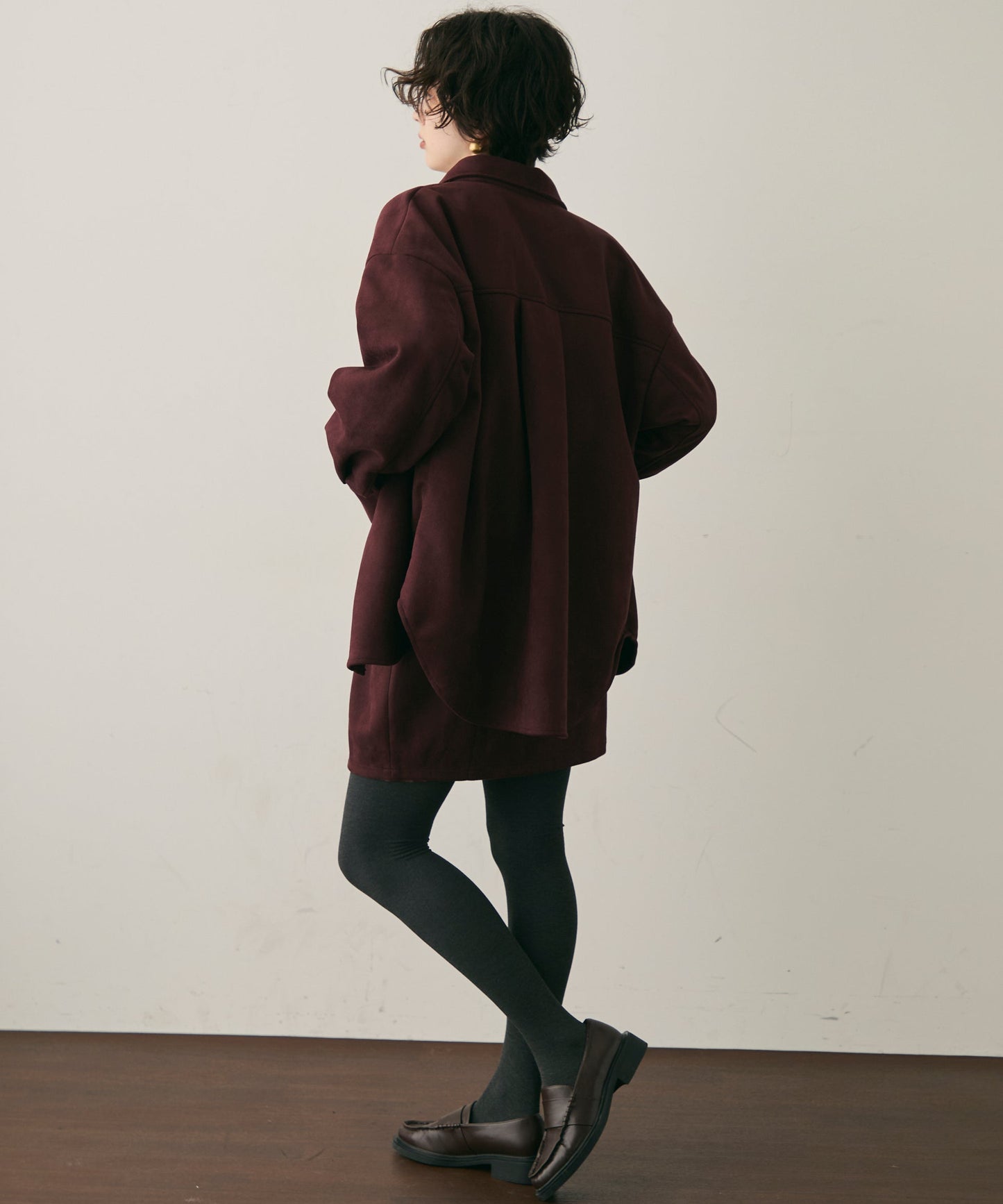 スエードライクCPOジャケット