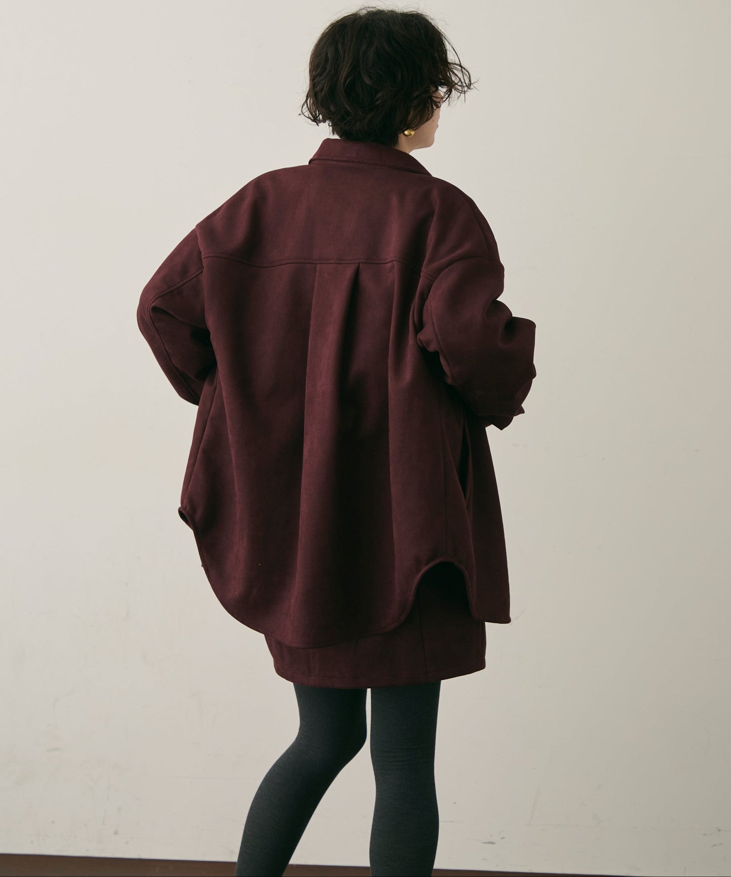 スエードライクCPOジャケット