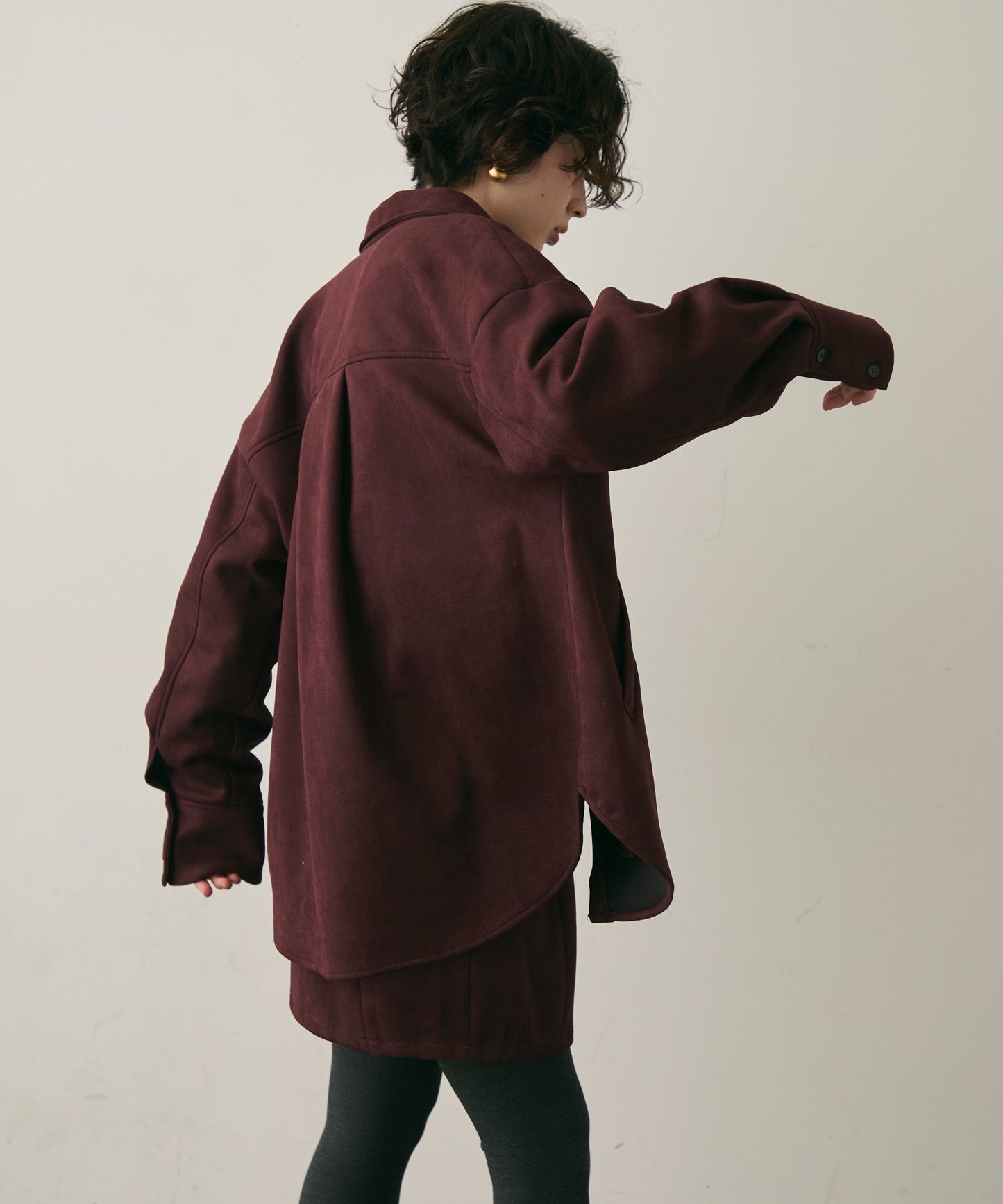 スエードライクCPOジャケット