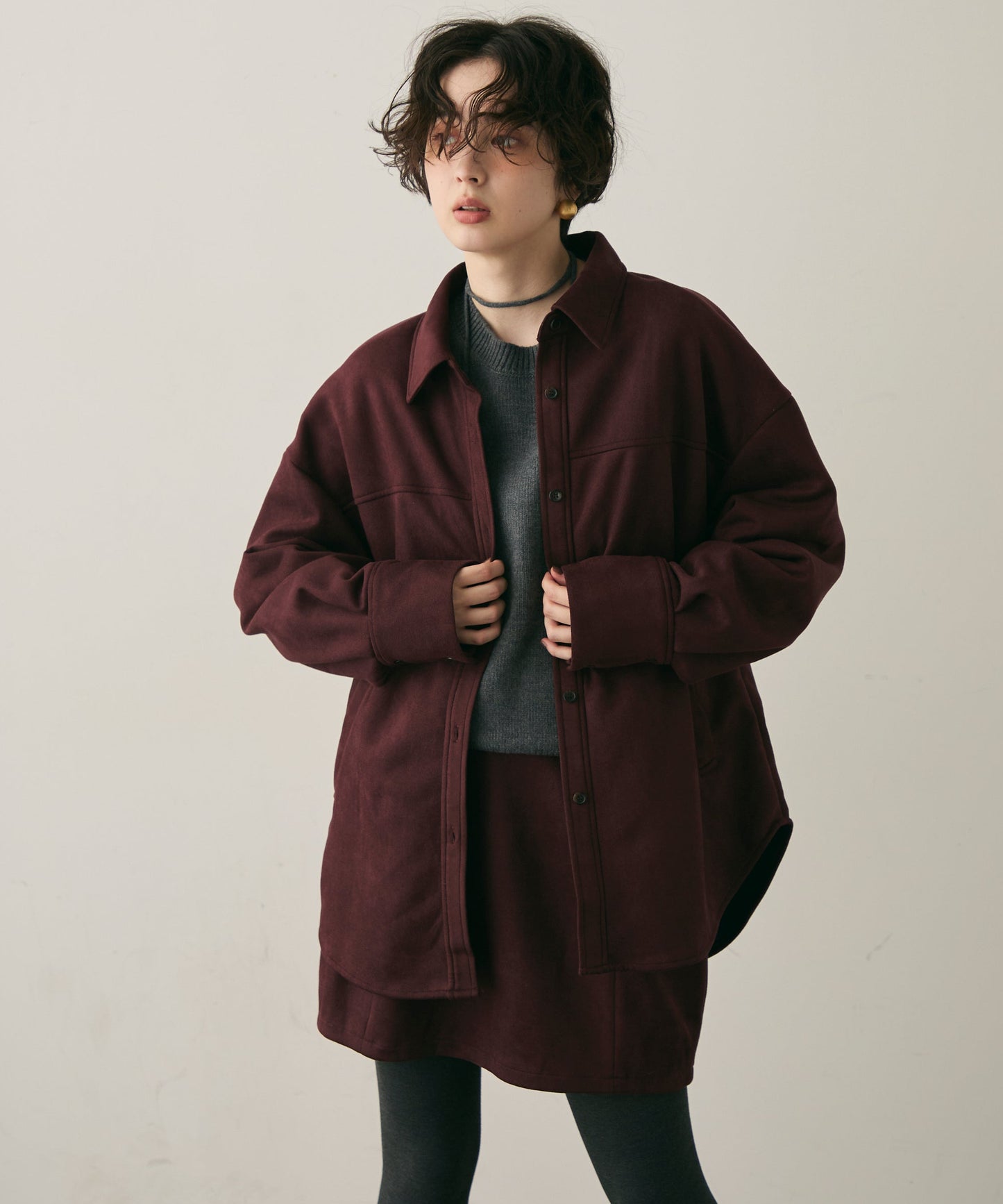 スエードライクCPOジャケット