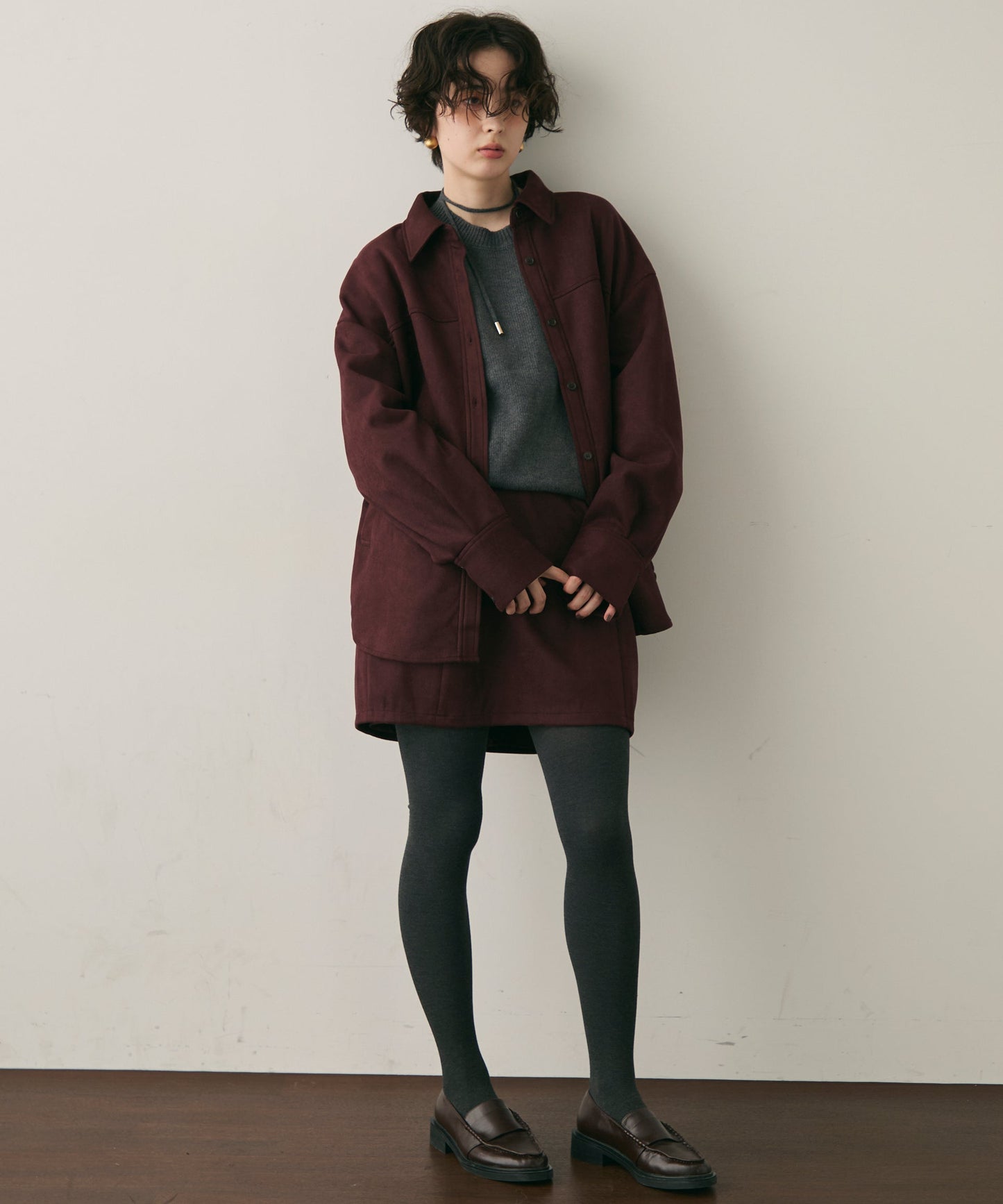 スエードライクCPOジャケット