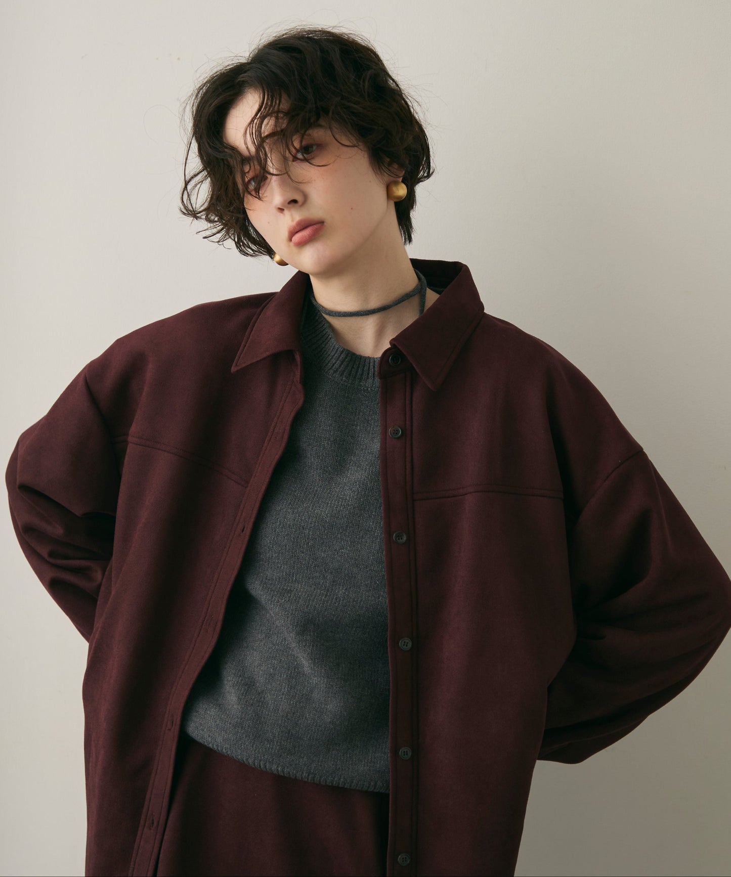 スエードライクCPOジャケット