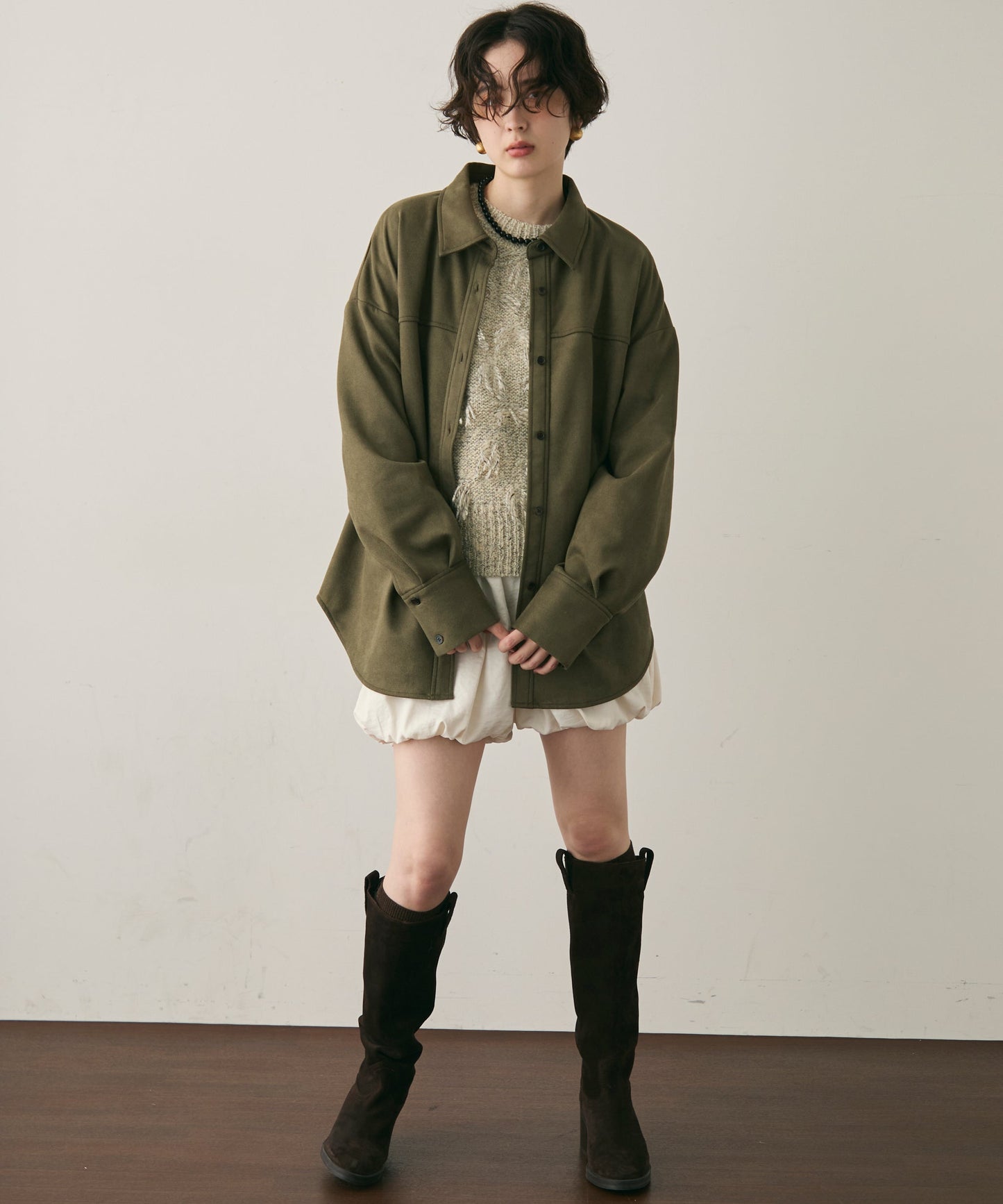 スエードライクCPOジャケット