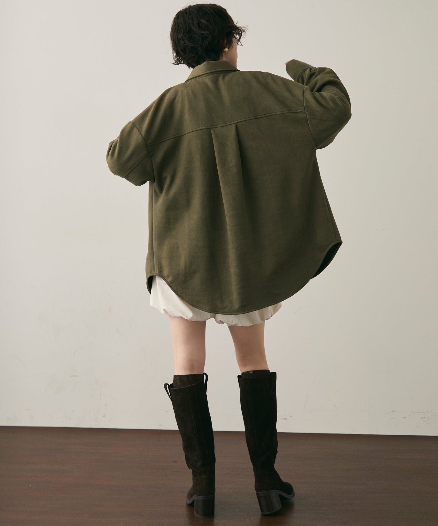 スエードライクCPOジャケット