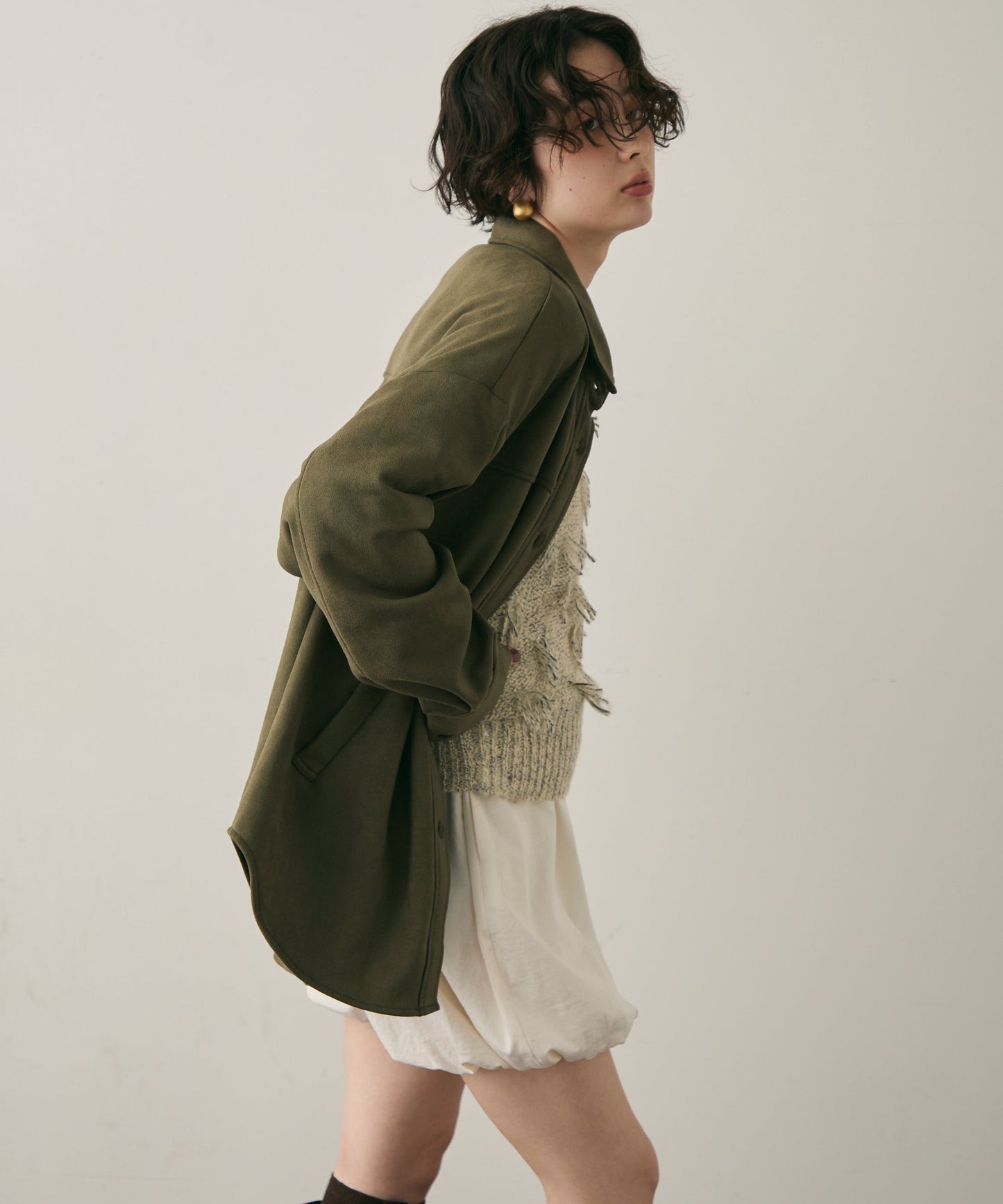 スエードライクCPOジャケット