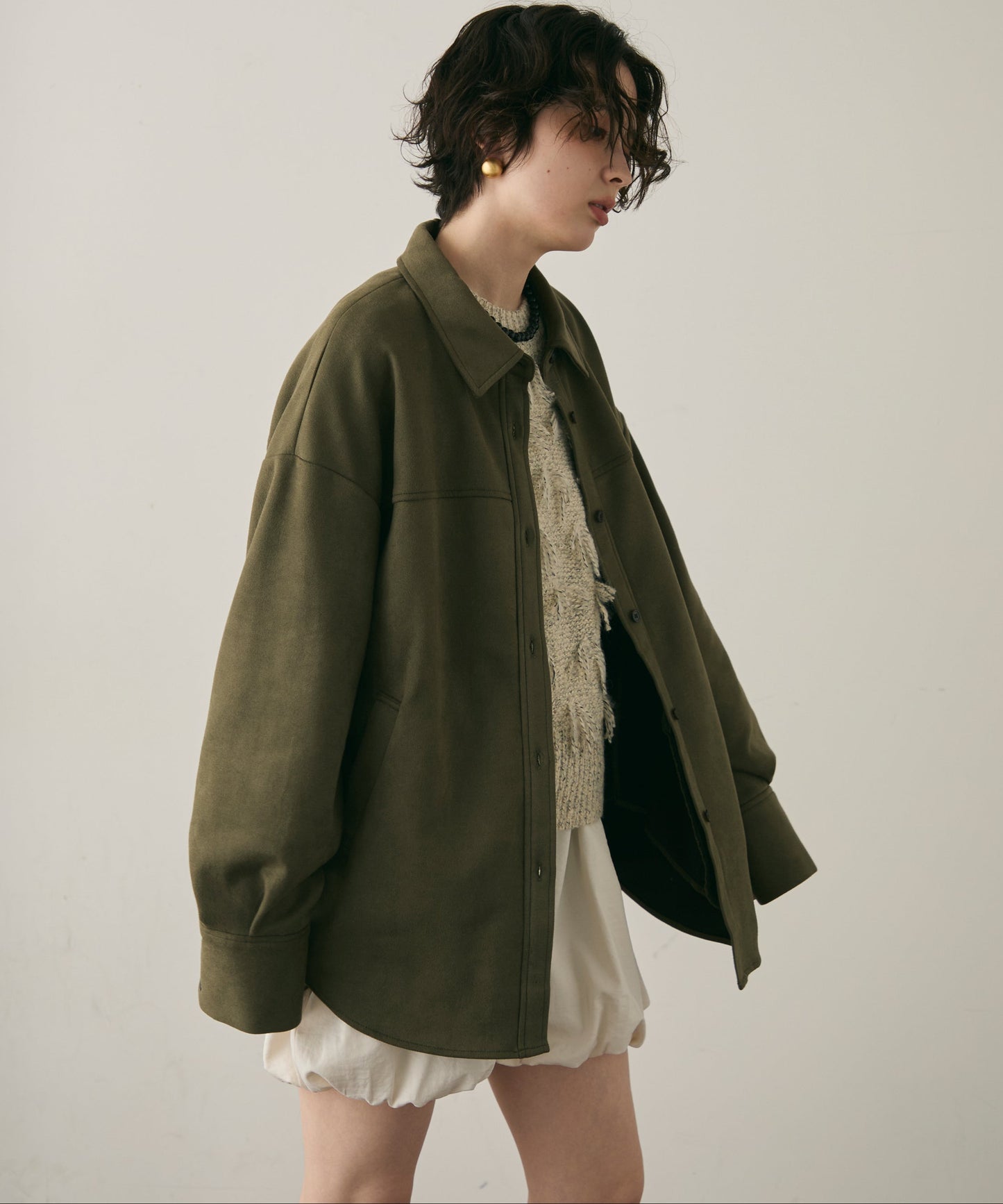 スエードライクCPOジャケット