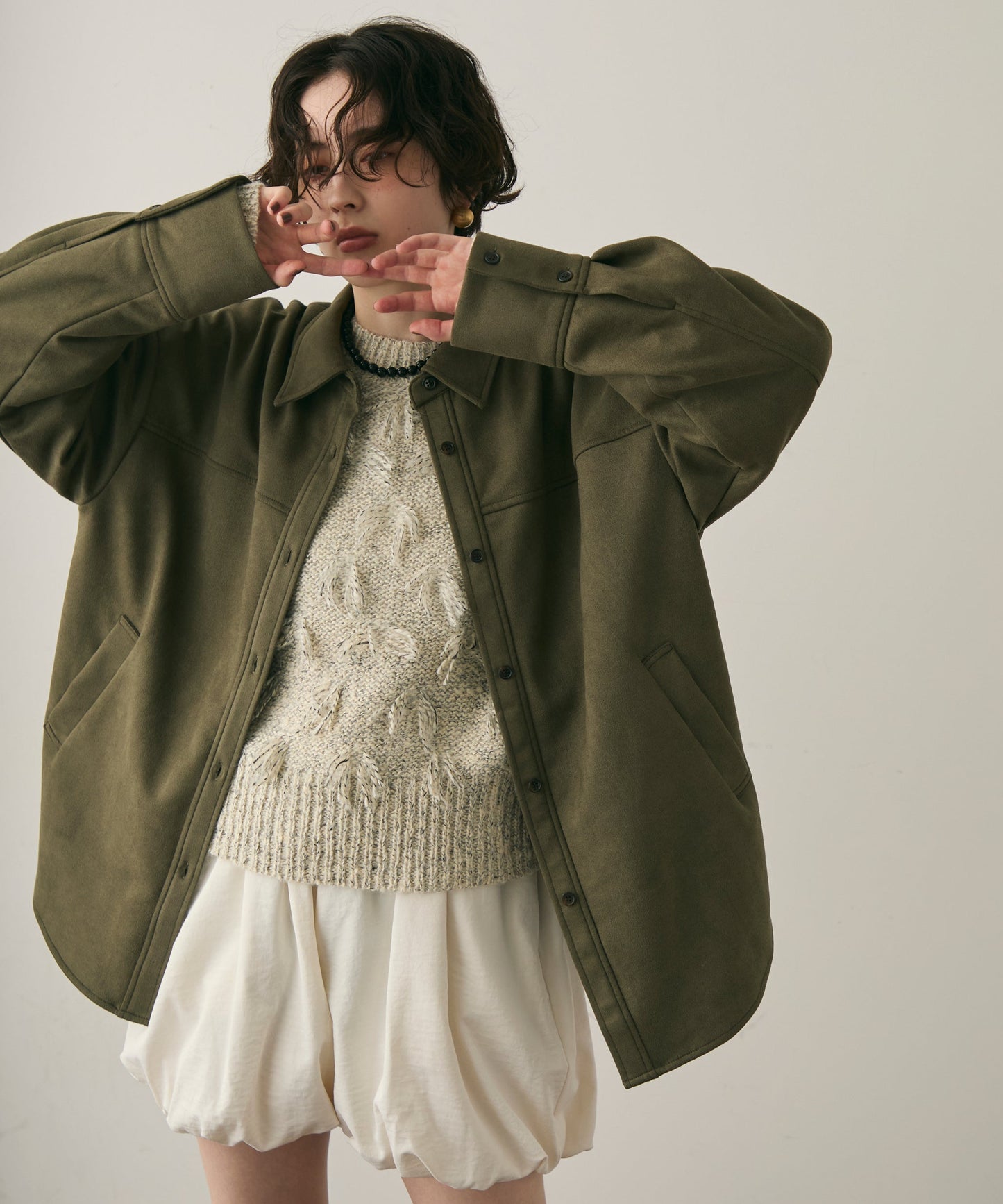 スエードライクCPOジャケット