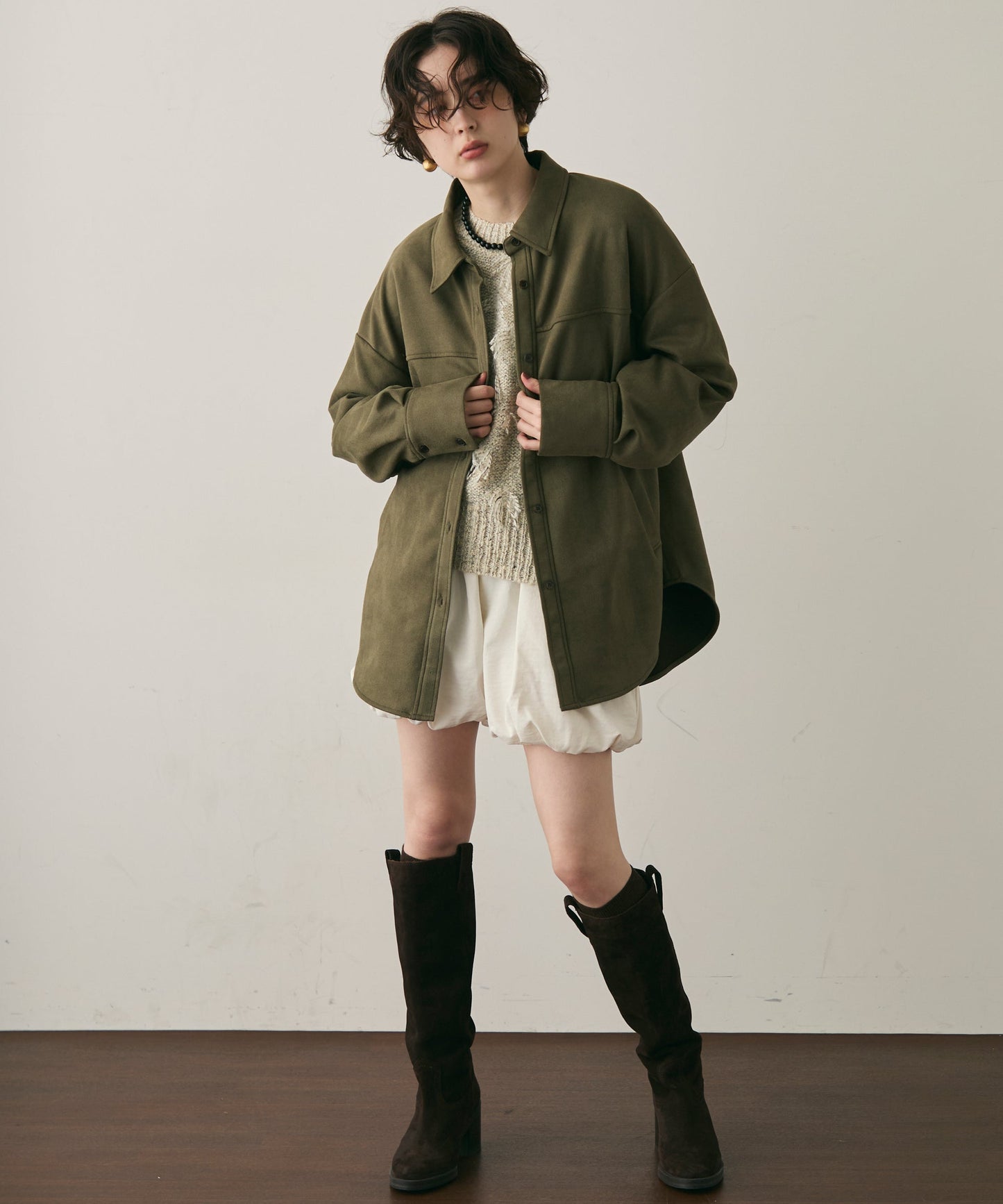 スエードライクCPOジャケット