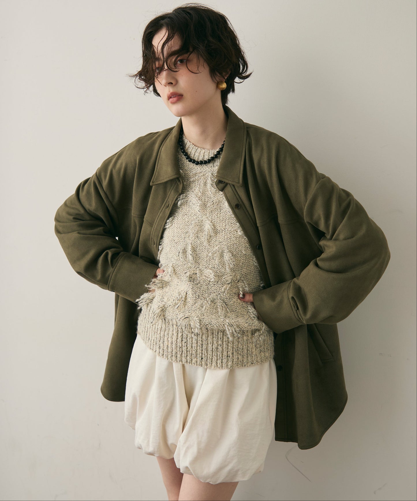 スエードライクCPOジャケット