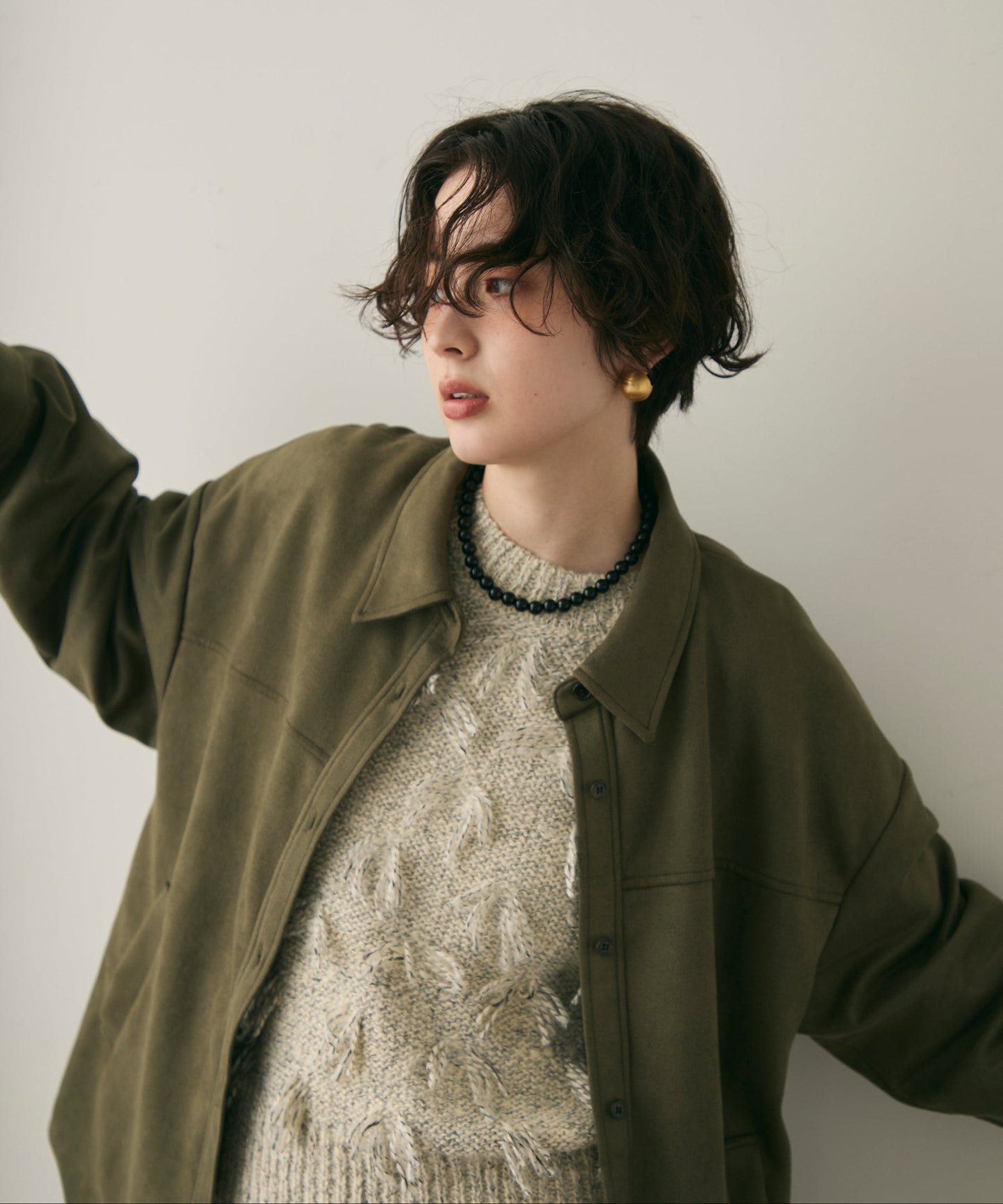 スエードライクCPOジャケット