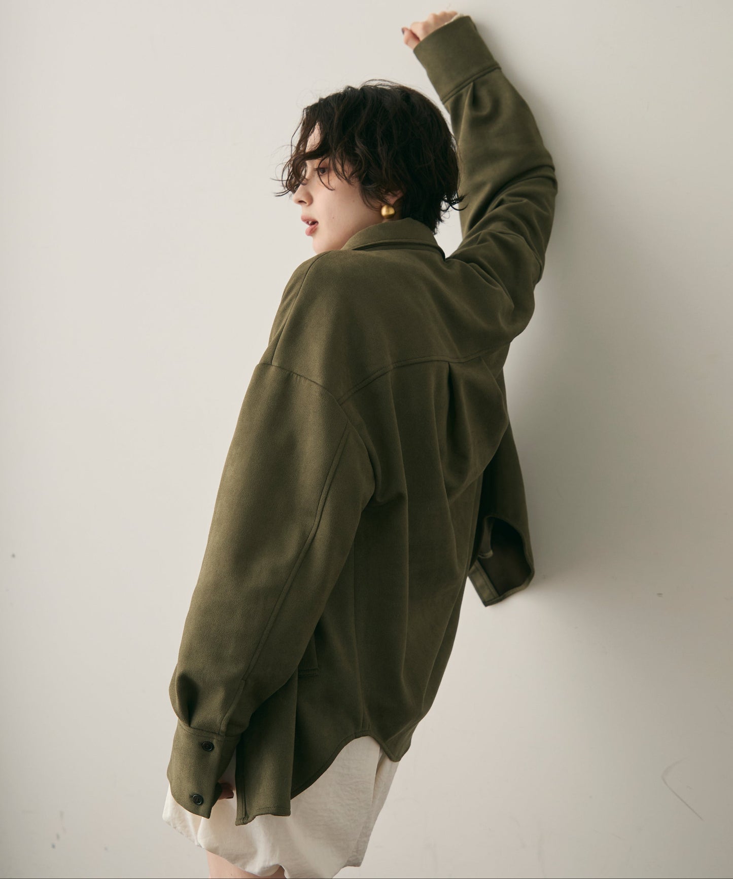 スエードライクCPOジャケット