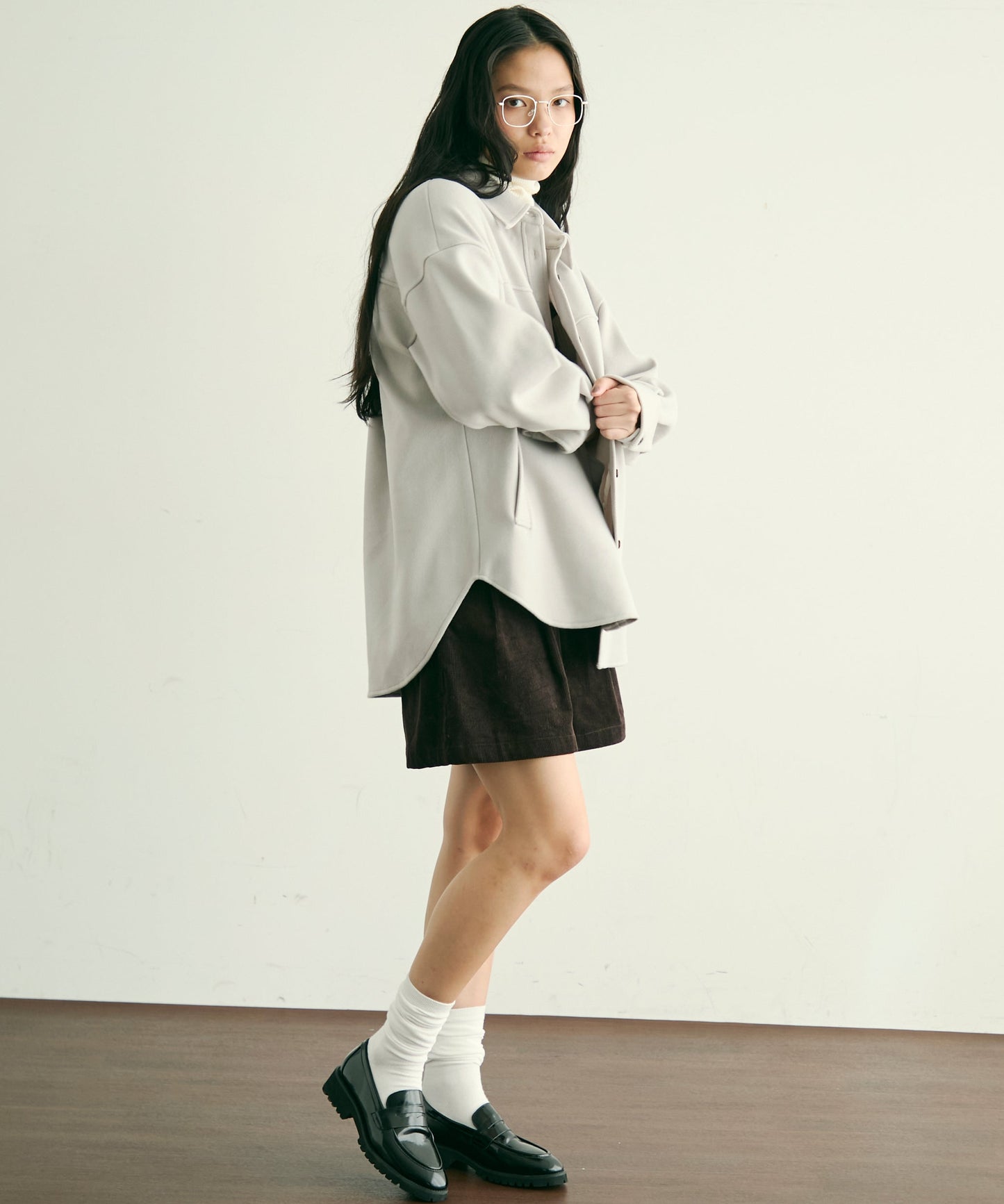 フェイクウールCPOジャケット