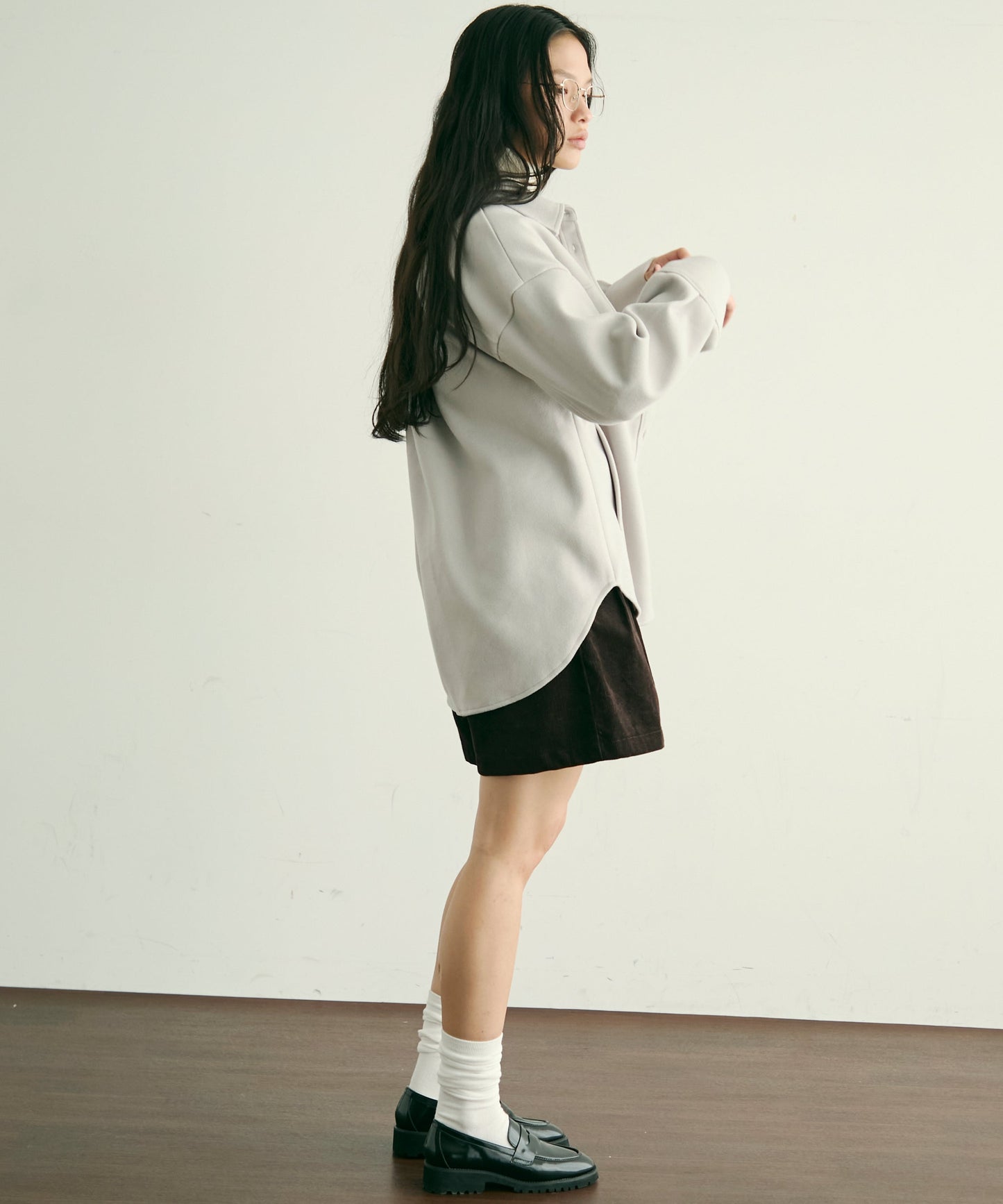 フェイクウールCPOジャケット