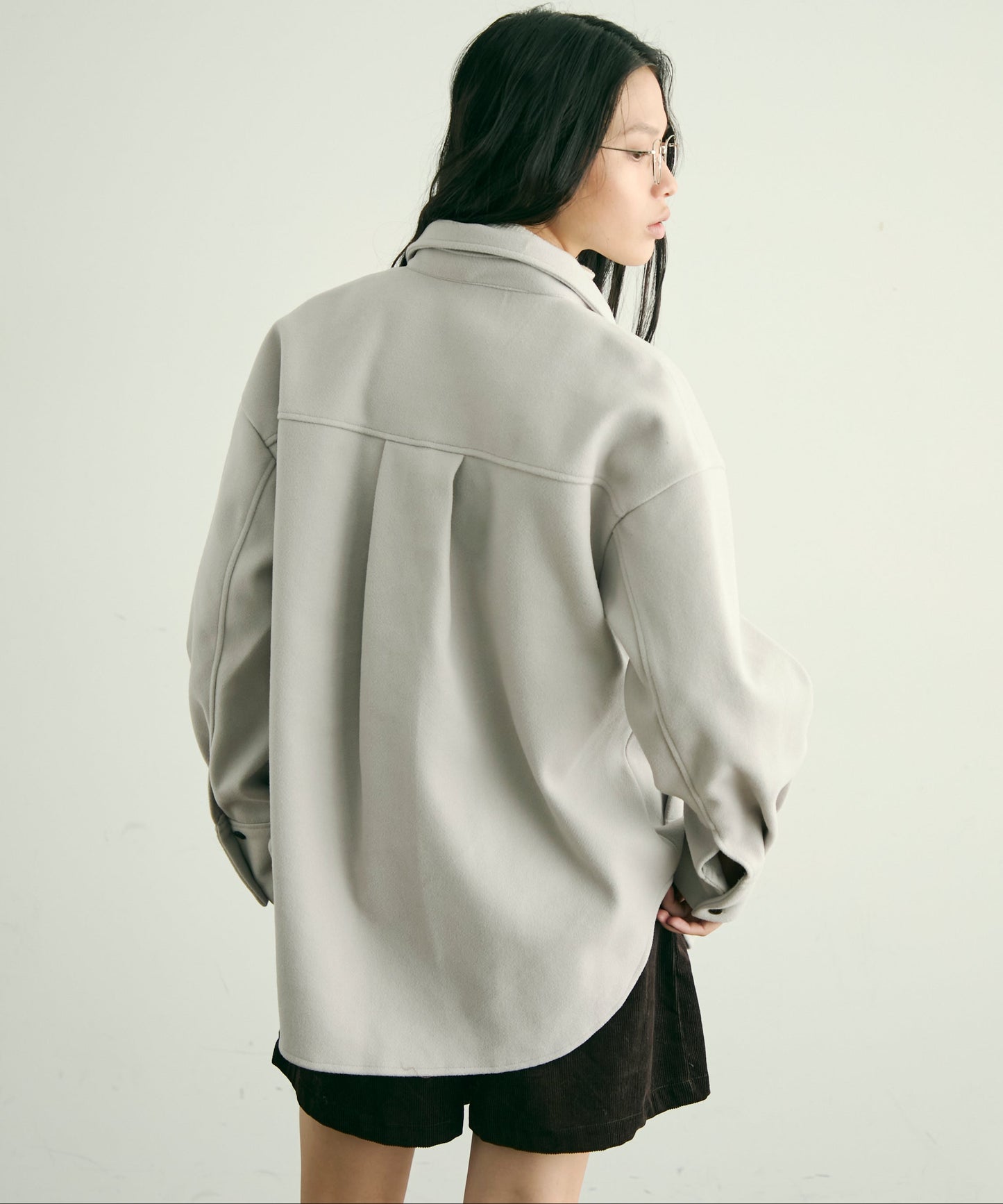 フェイクウールCPOジャケット