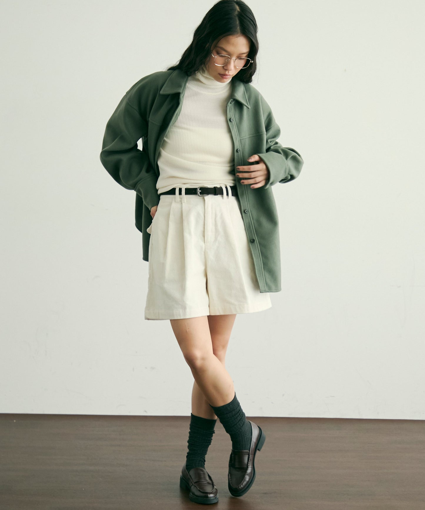 フェイクウールCPOジャケット