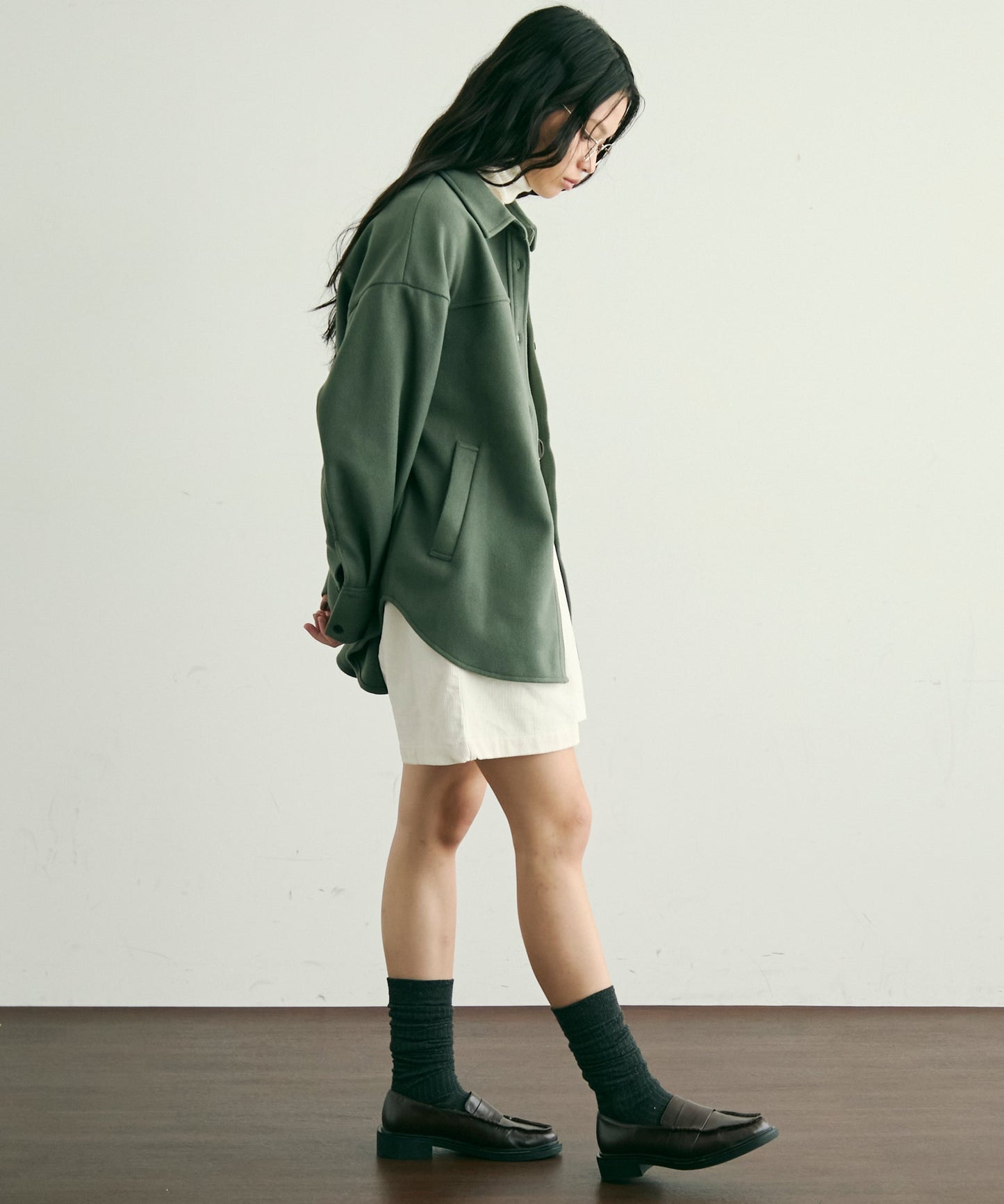 フェイクウールCPOジャケット