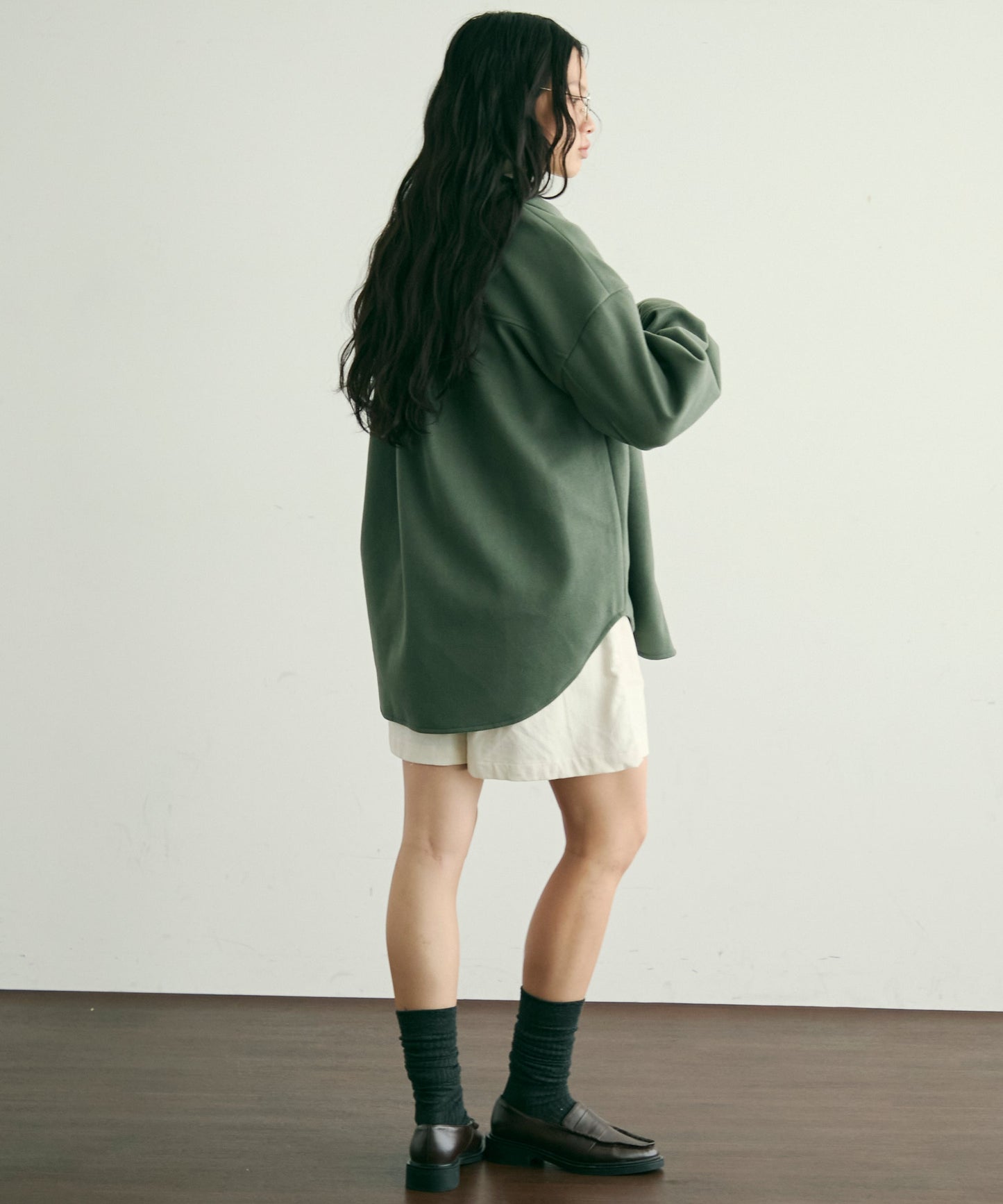 フェイクウールCPOジャケット