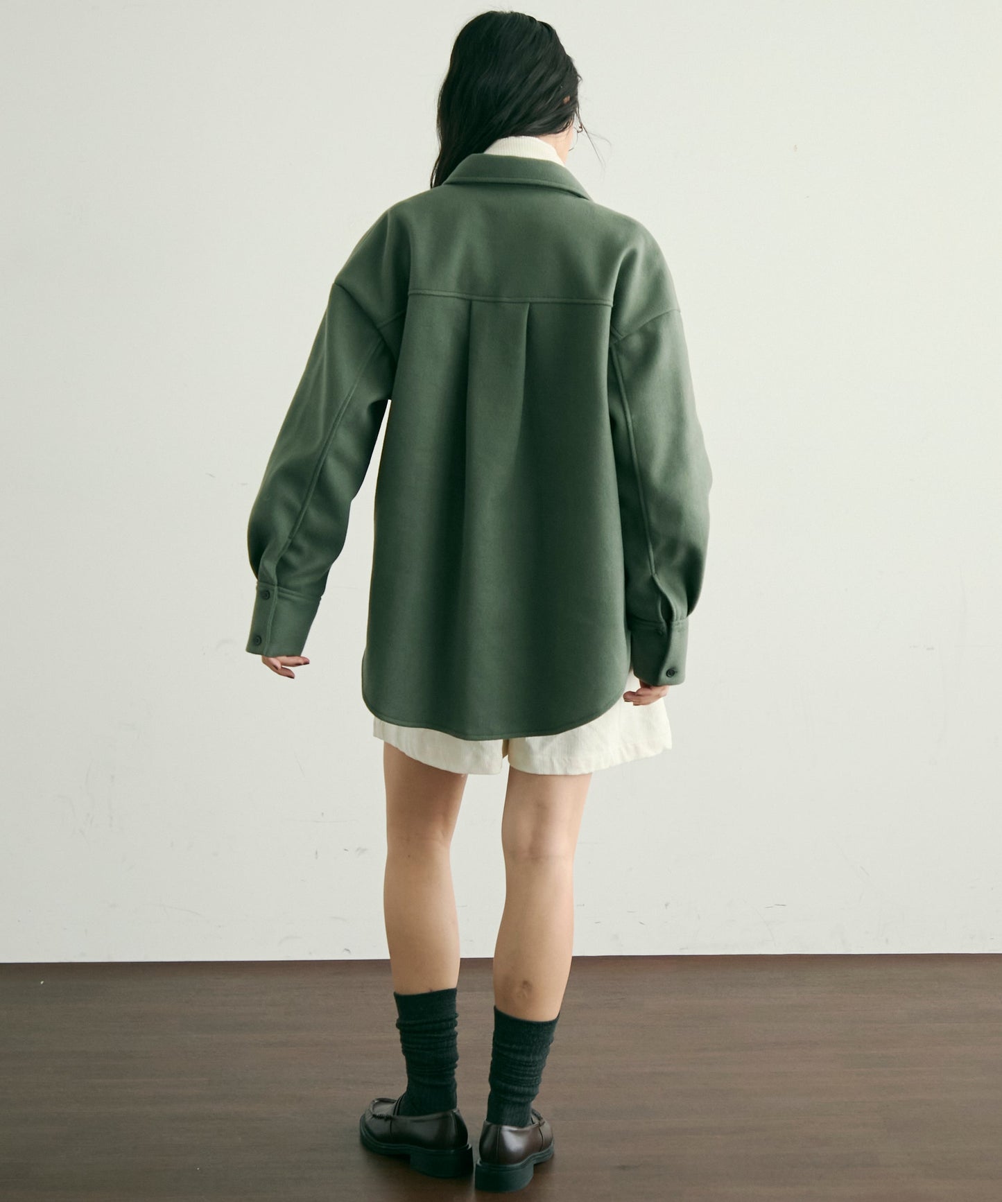 フェイクウールCPOジャケット