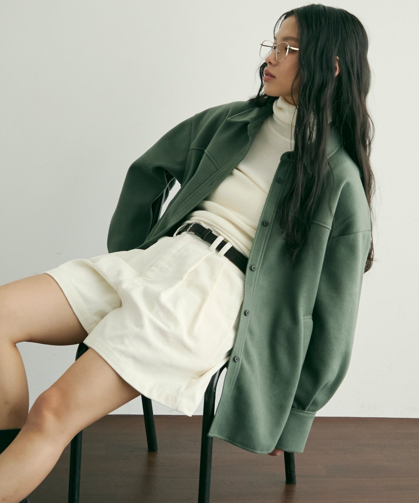 フェイクウールCPOジャケット