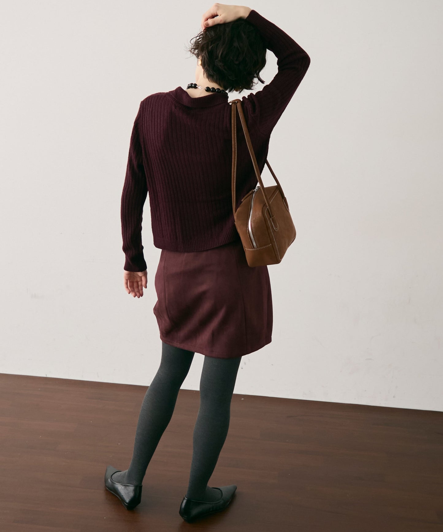 ロングハンドルスクエアボストンBAG