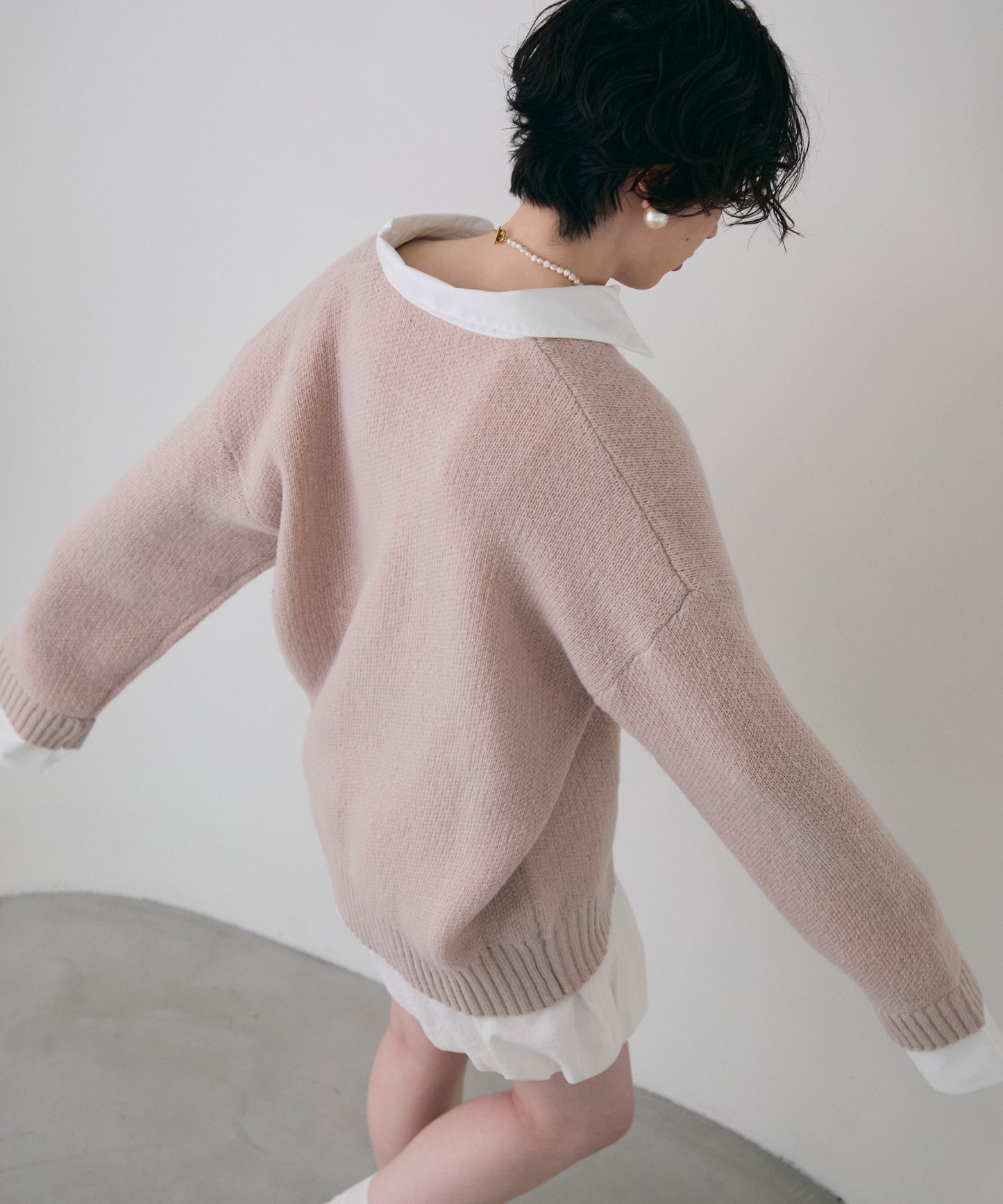 シャツドッキングプルオーバー