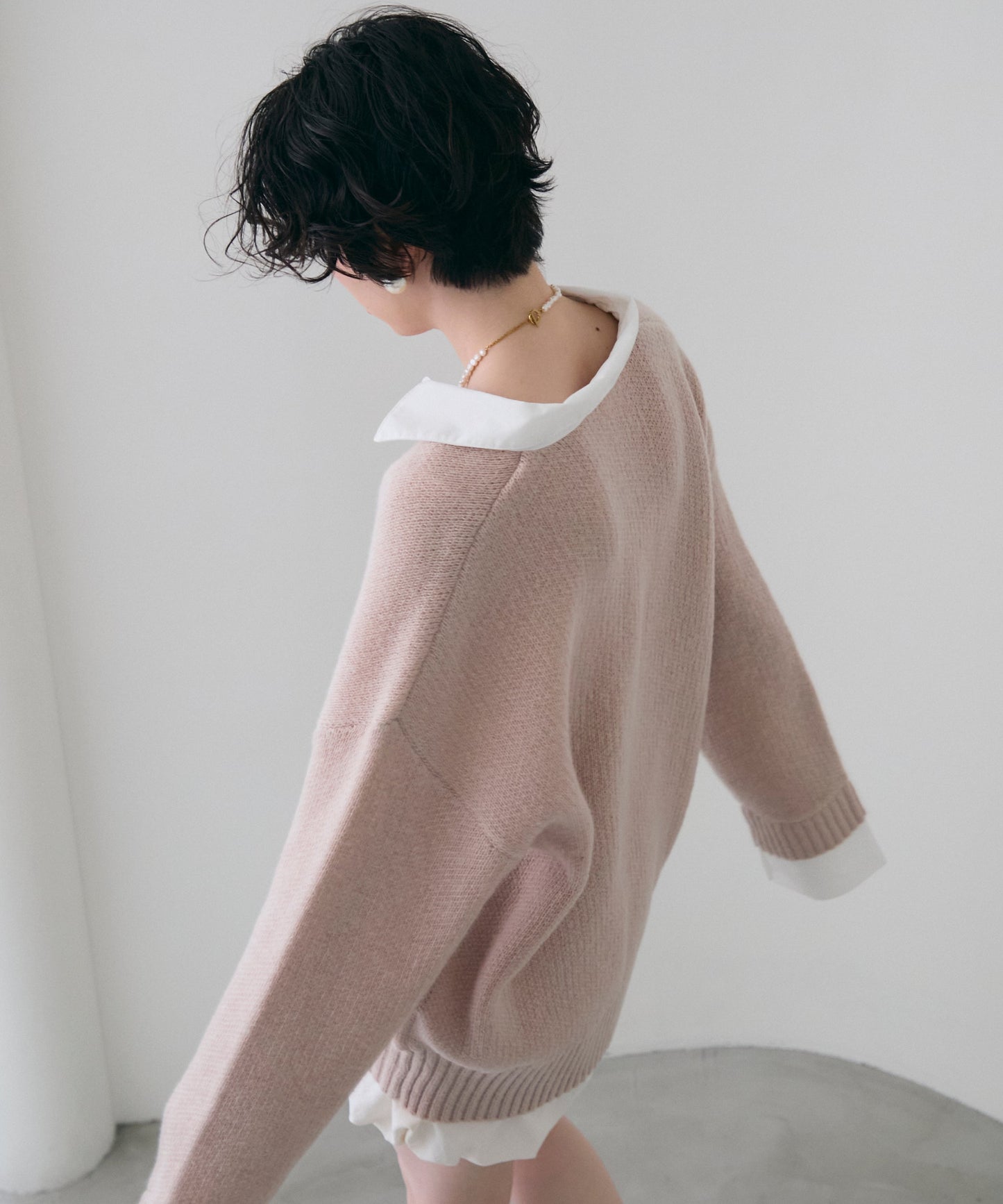 シャツドッキングプルオーバー