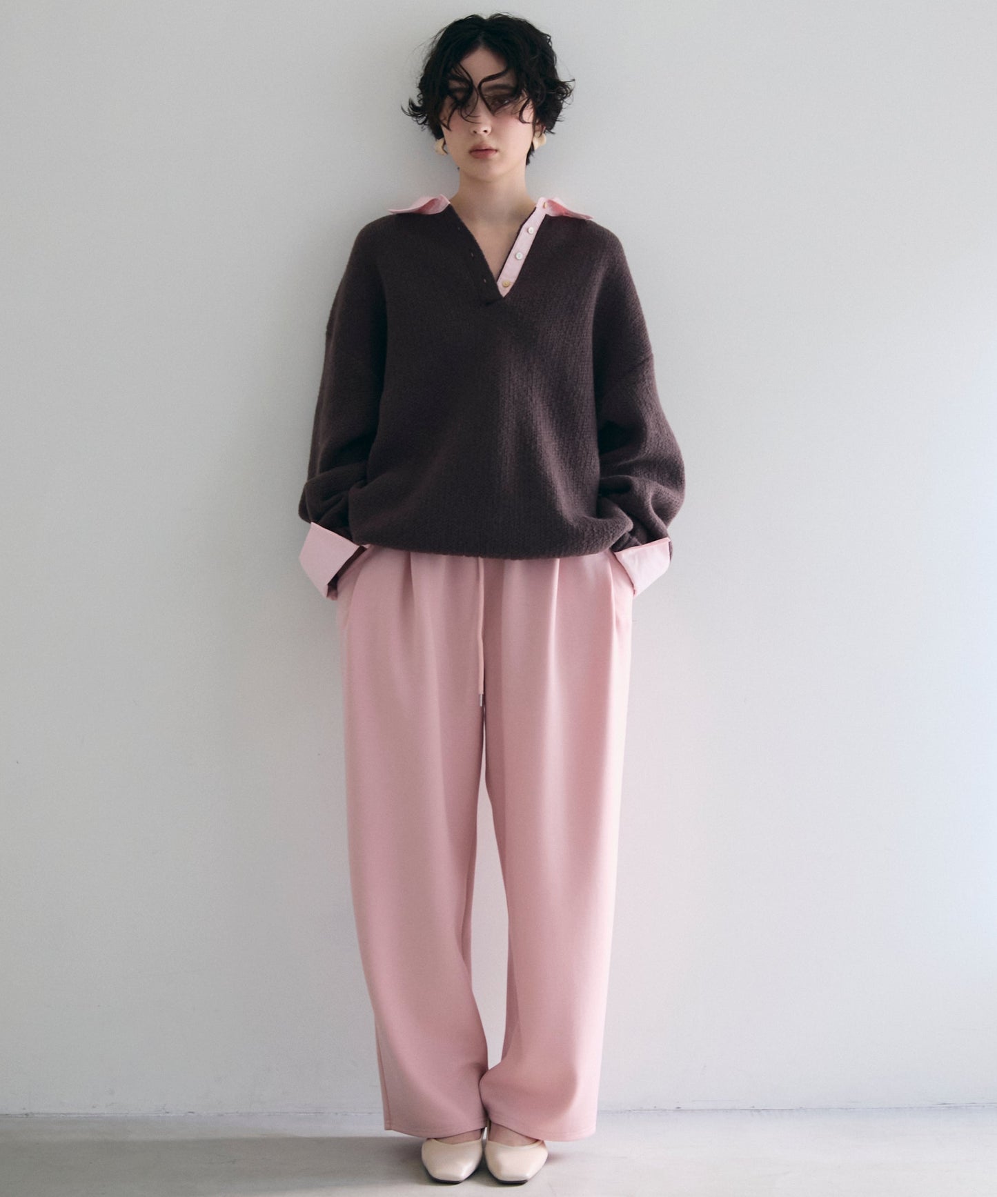 シャツドッキングプルオーバー