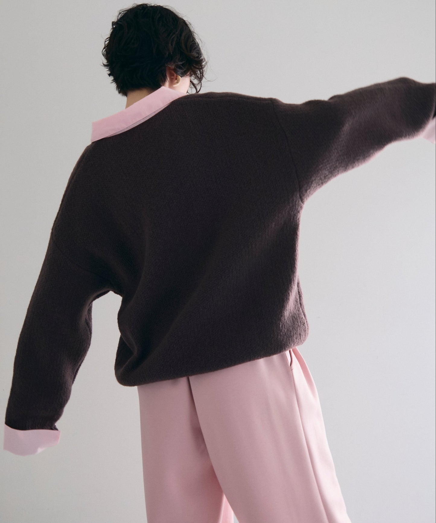 シャツドッキングプルオーバー