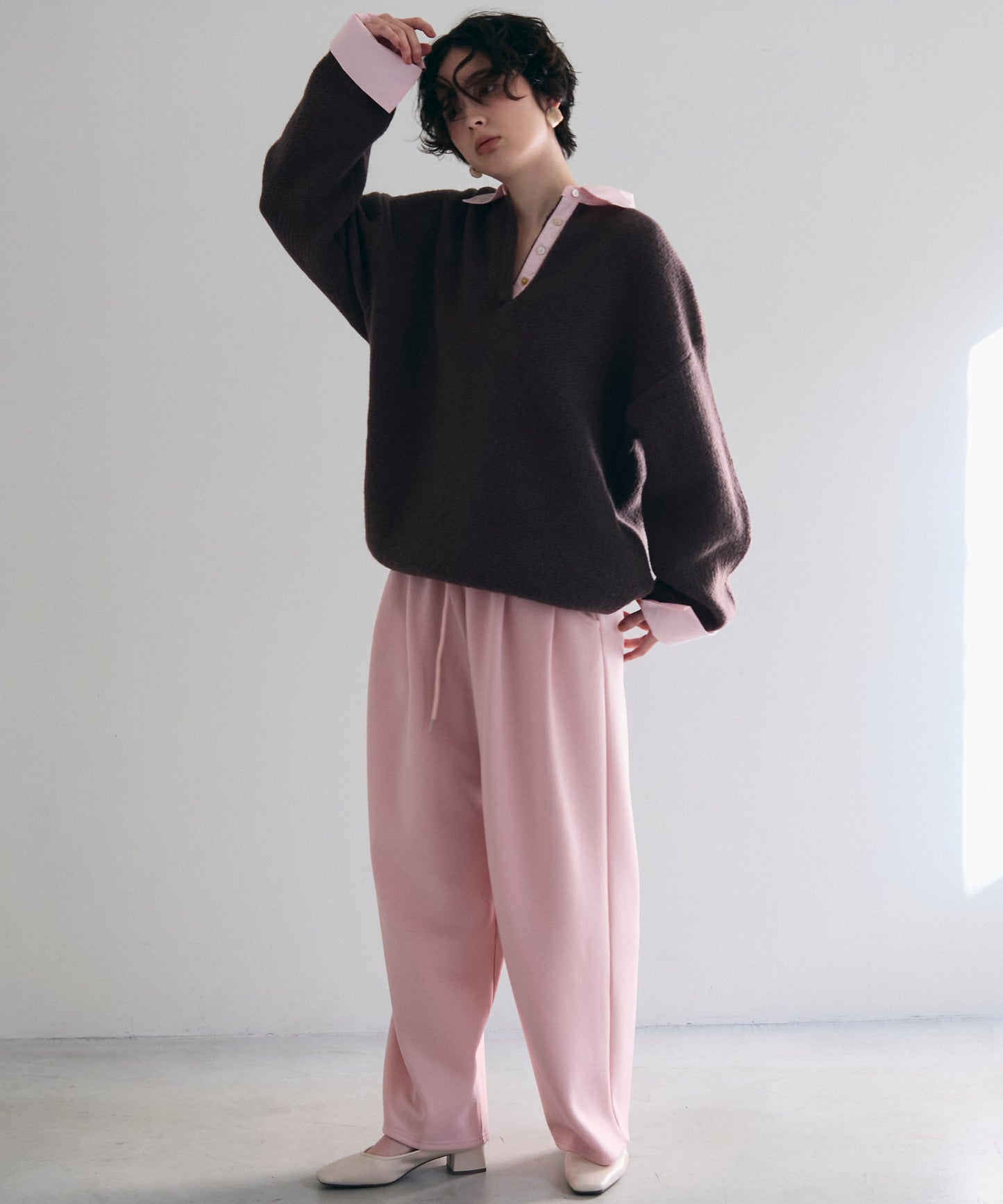 シャツドッキングプルオーバー