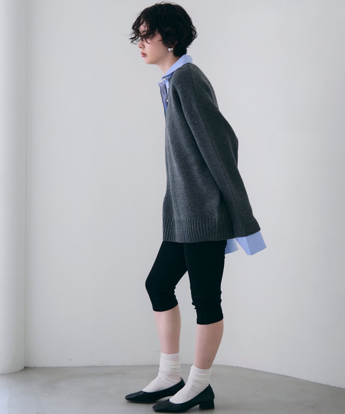 シャツドッキングプルオーバー