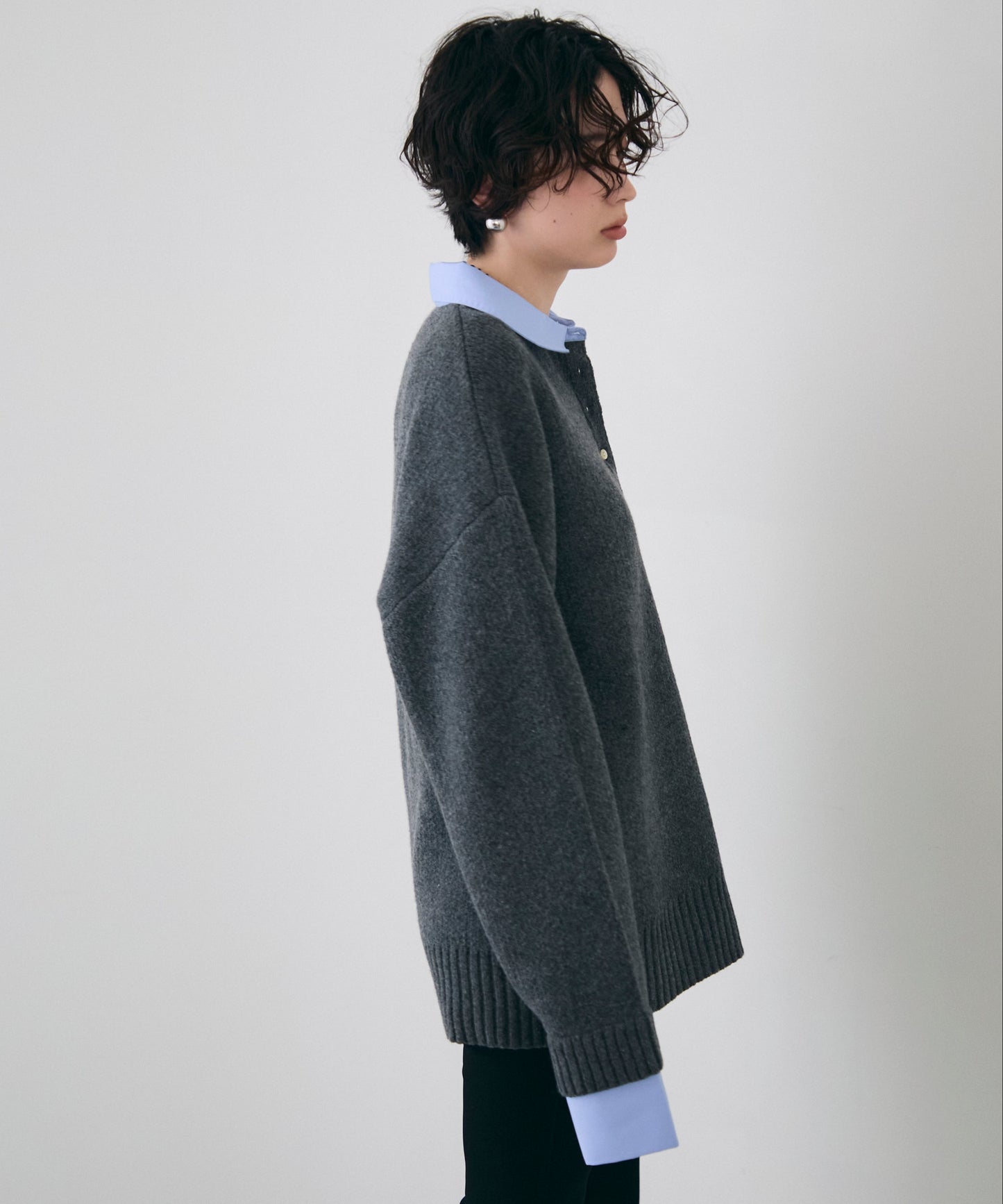 シャツドッキングプルオーバー