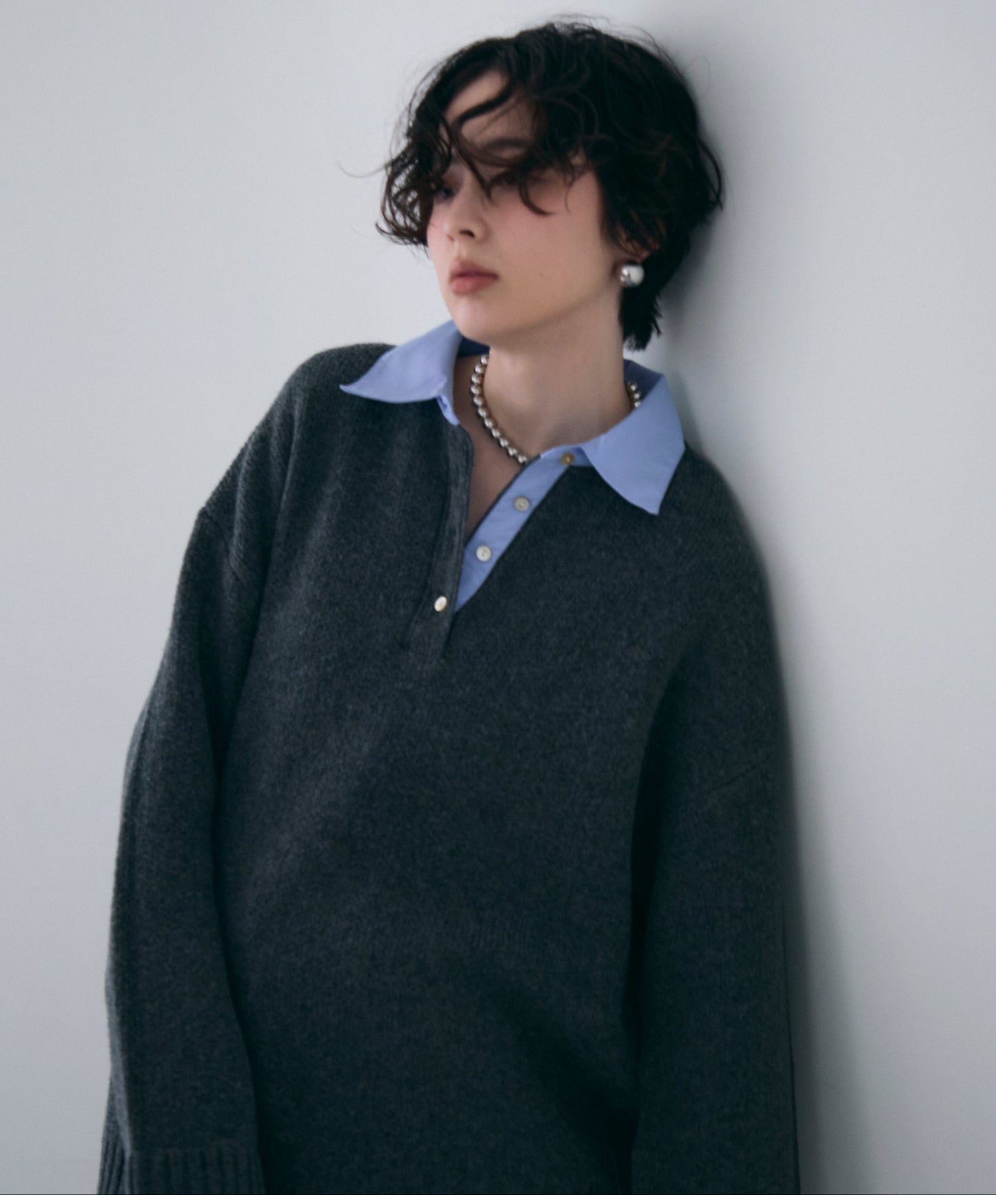 シャツドッキングプルオーバー