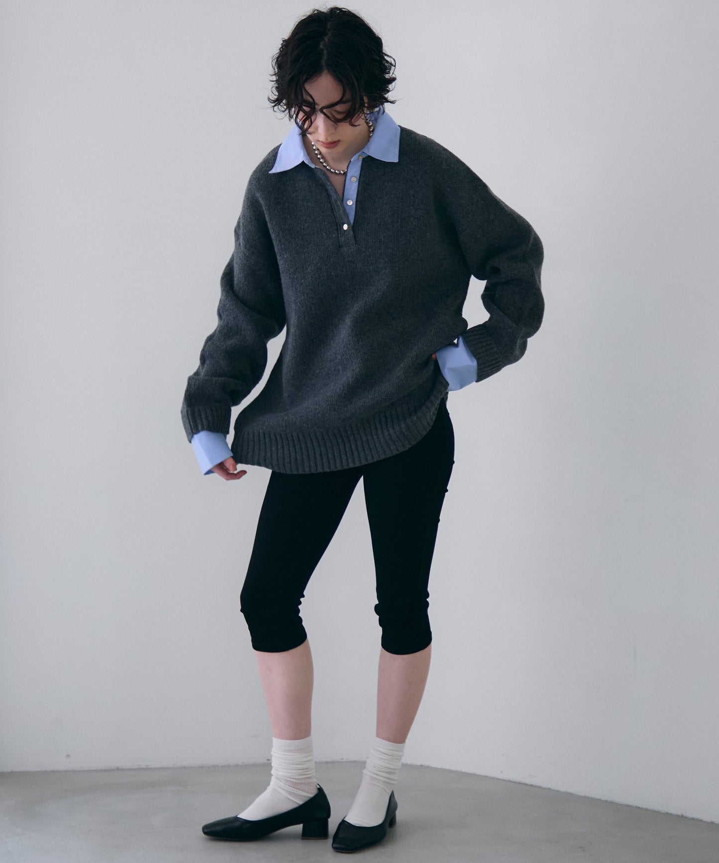 シャツドッキングプルオーバー