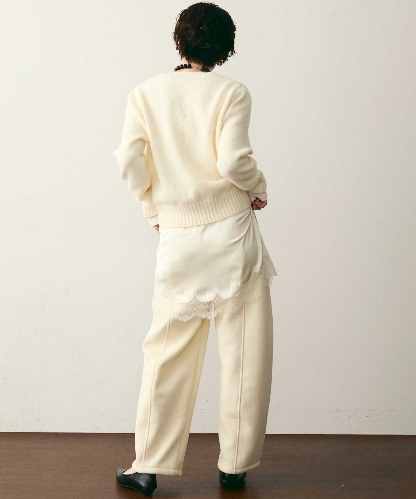 ケープセット2WAYニット