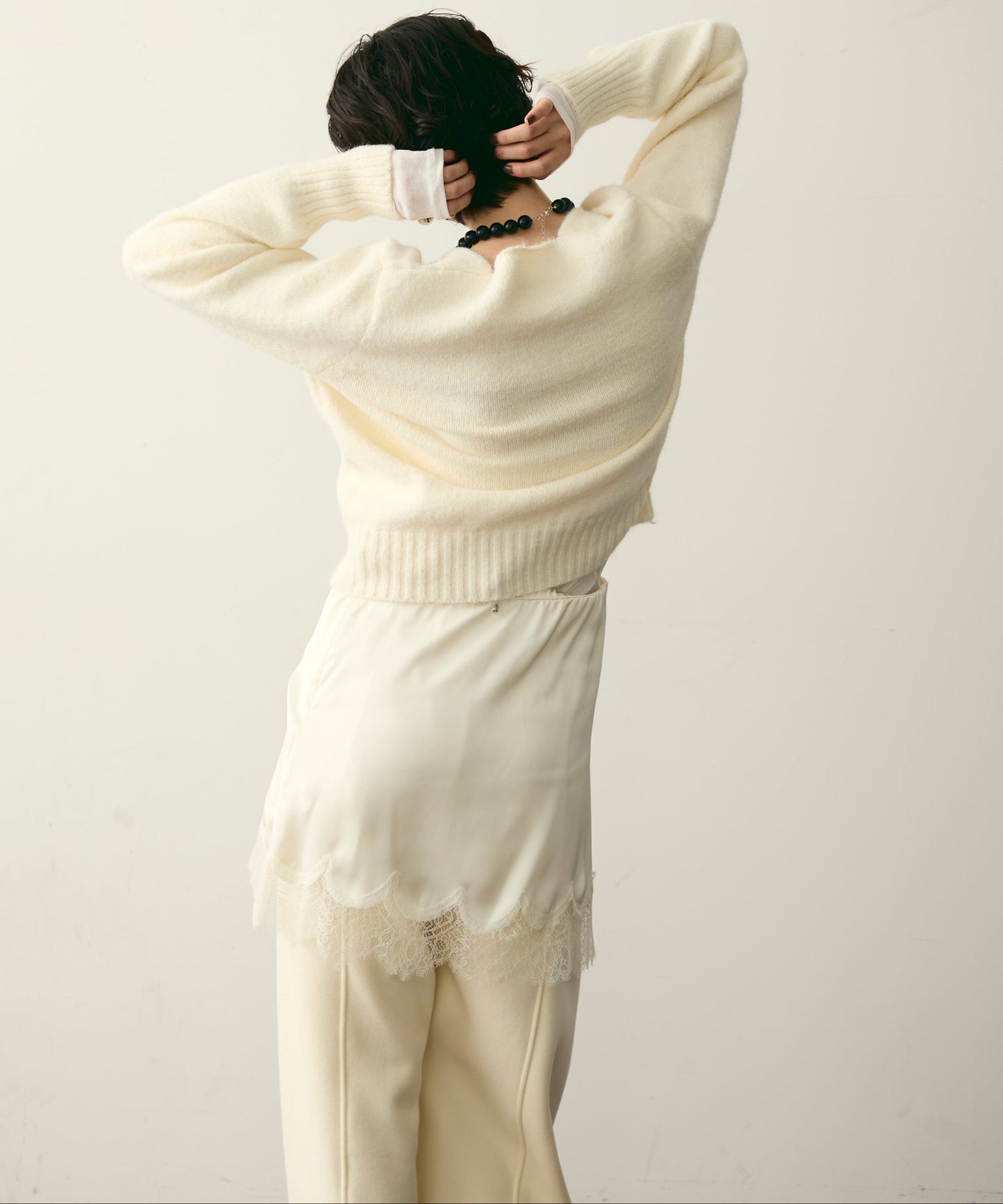 ケープセット2WAYニット