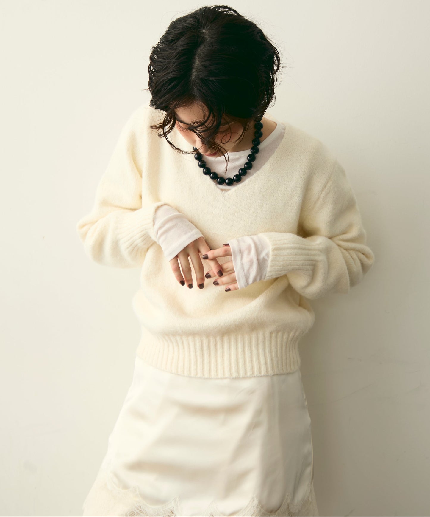 ケープセット2WAYニット