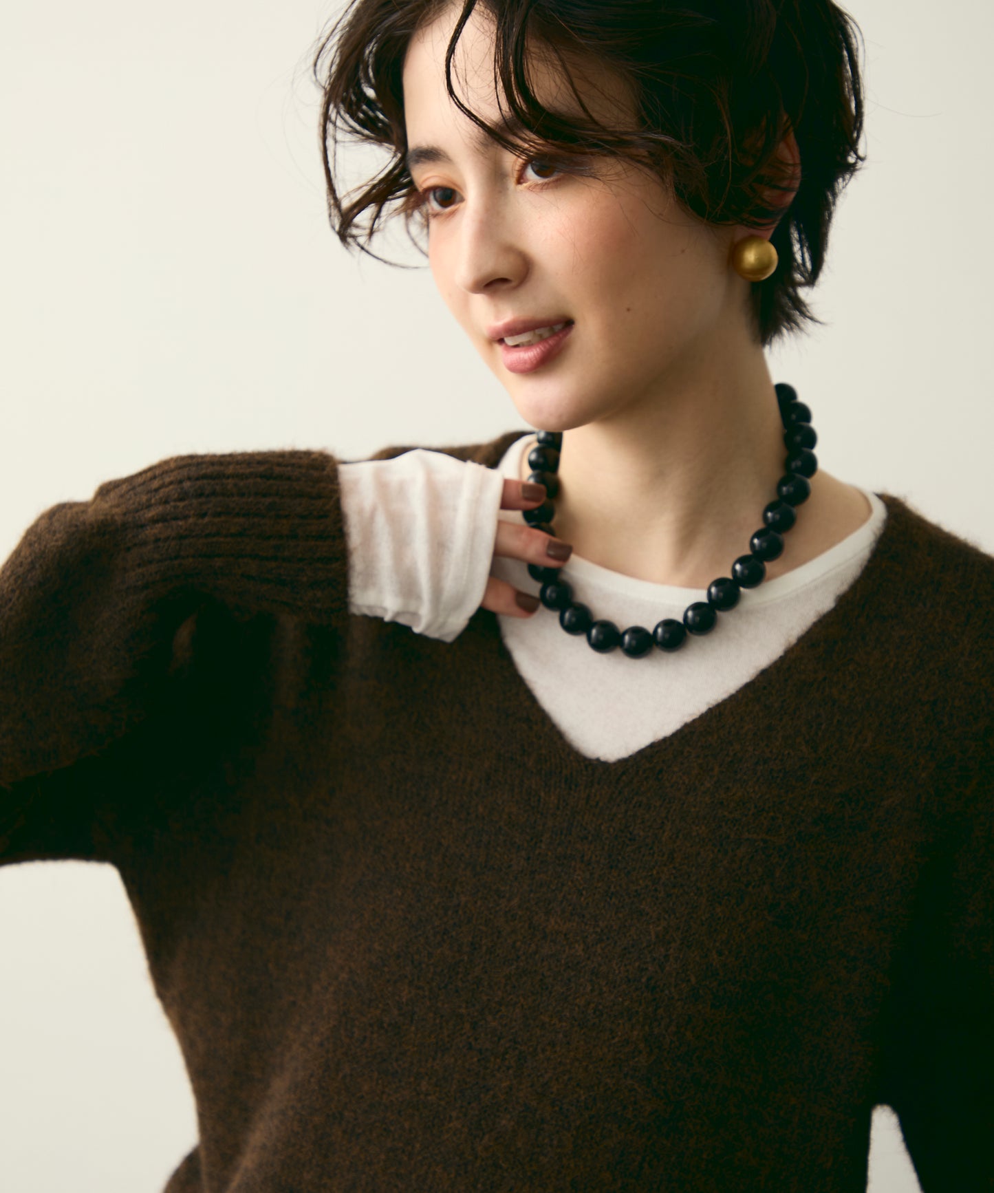 ケープセット2WAYニット