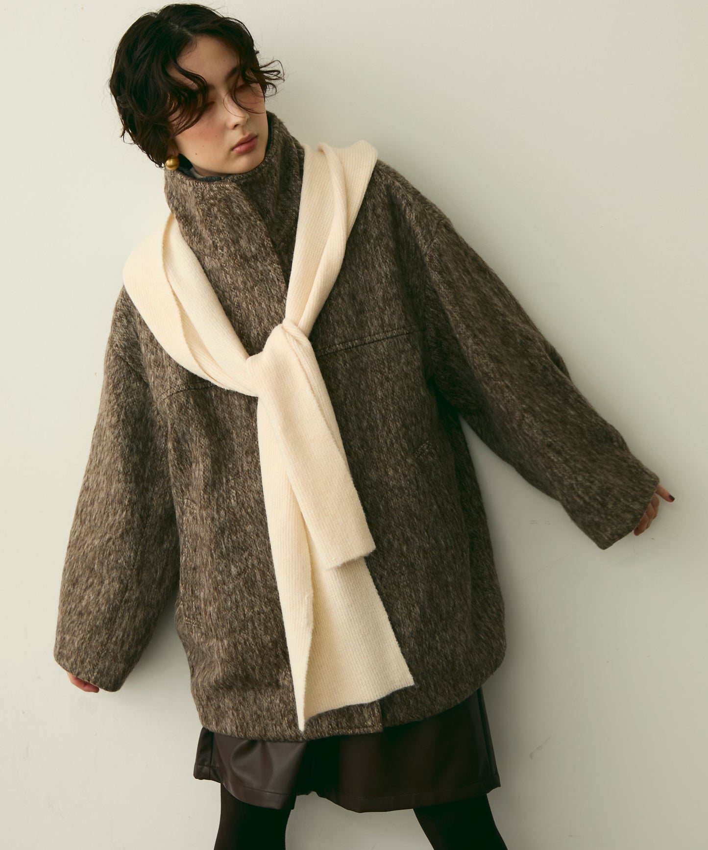 シャギービッグコート