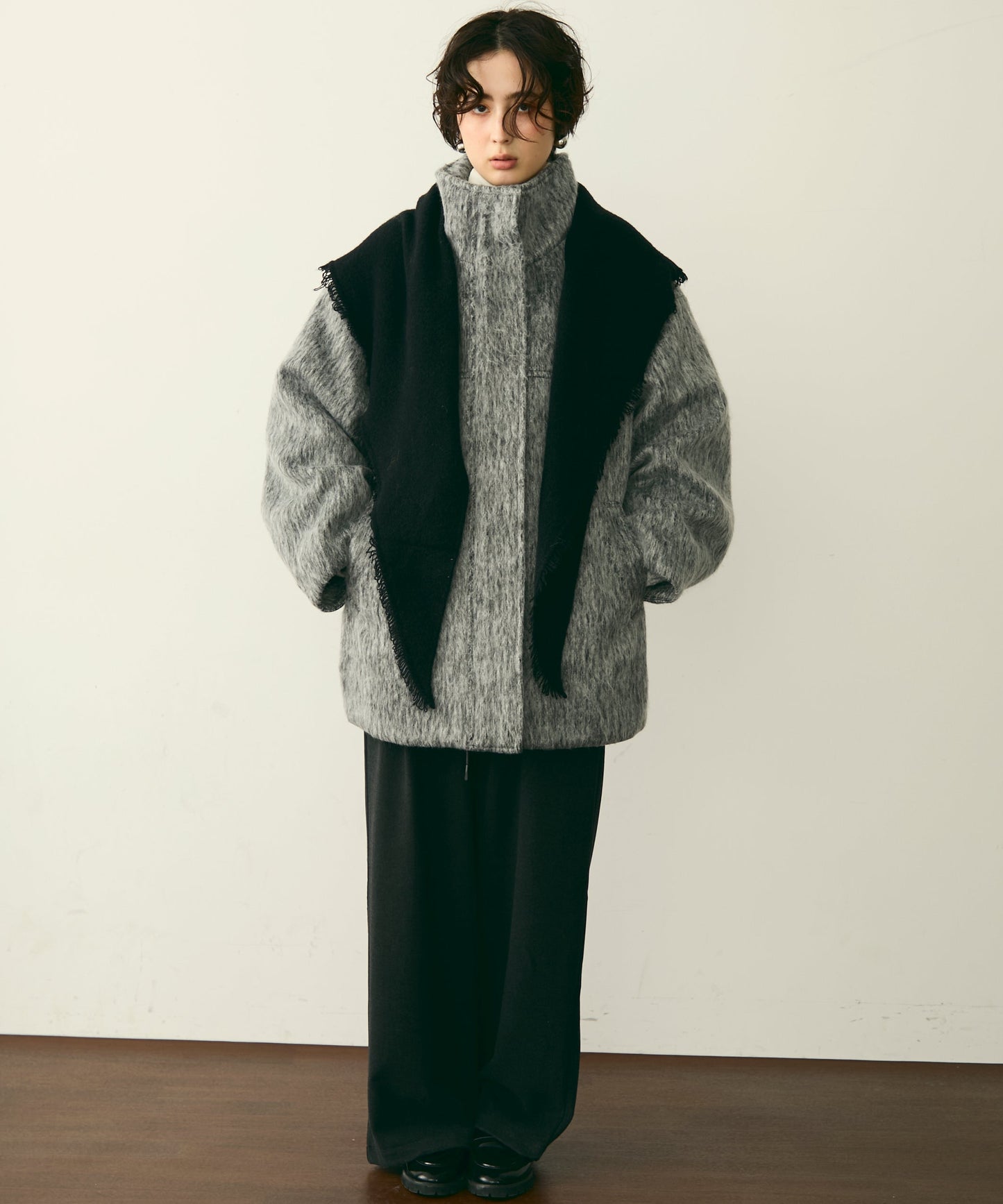 シャギービッグコート