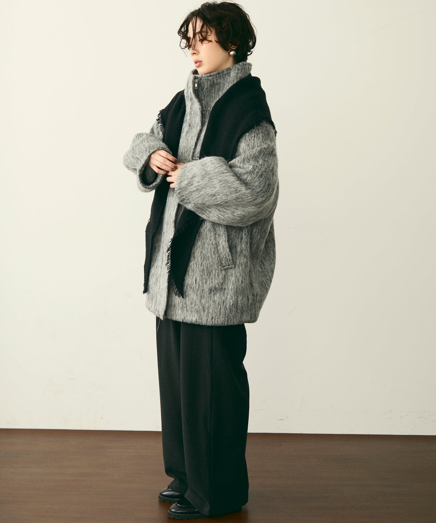 シャギービッグコート