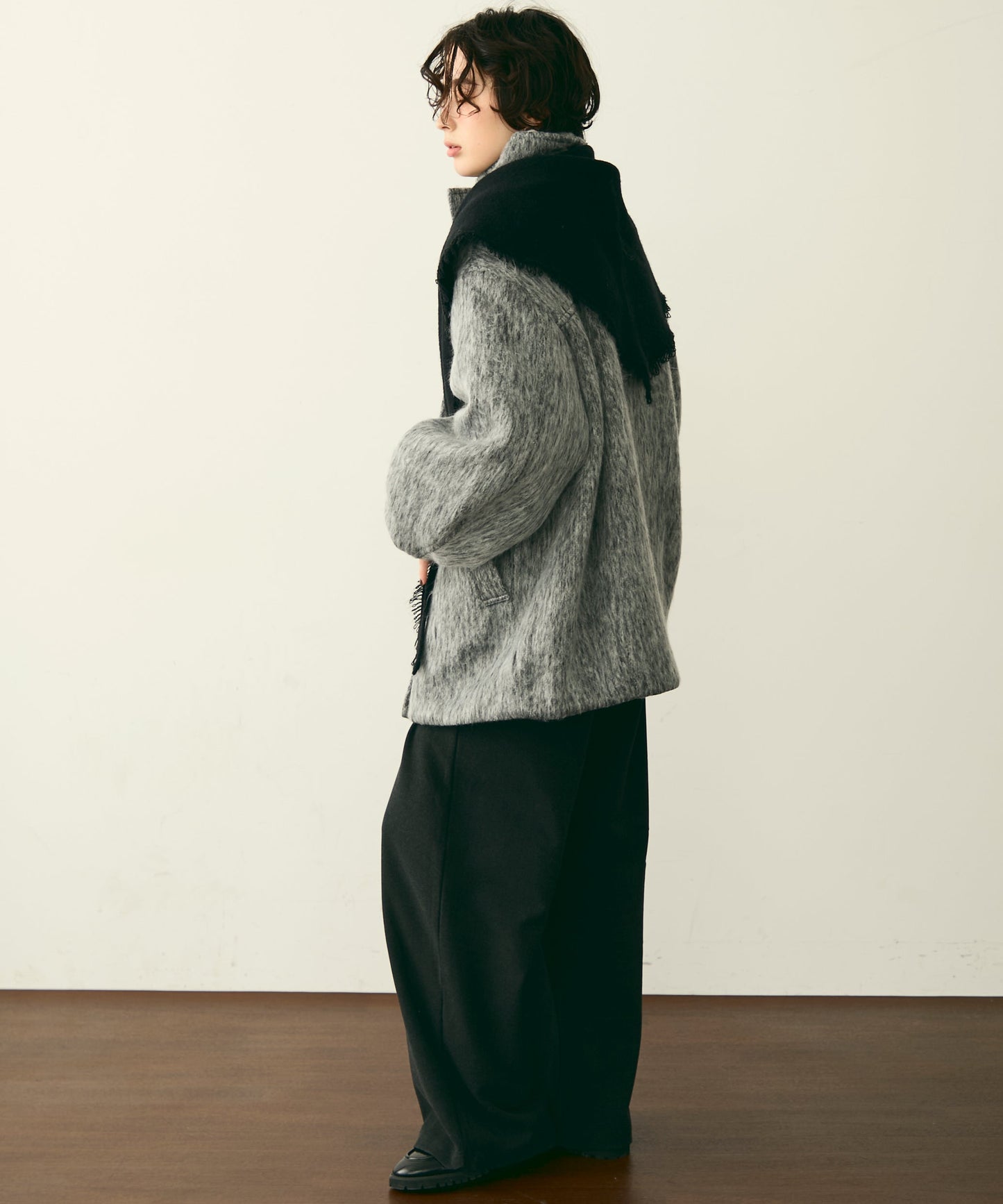 シャギービッグコート