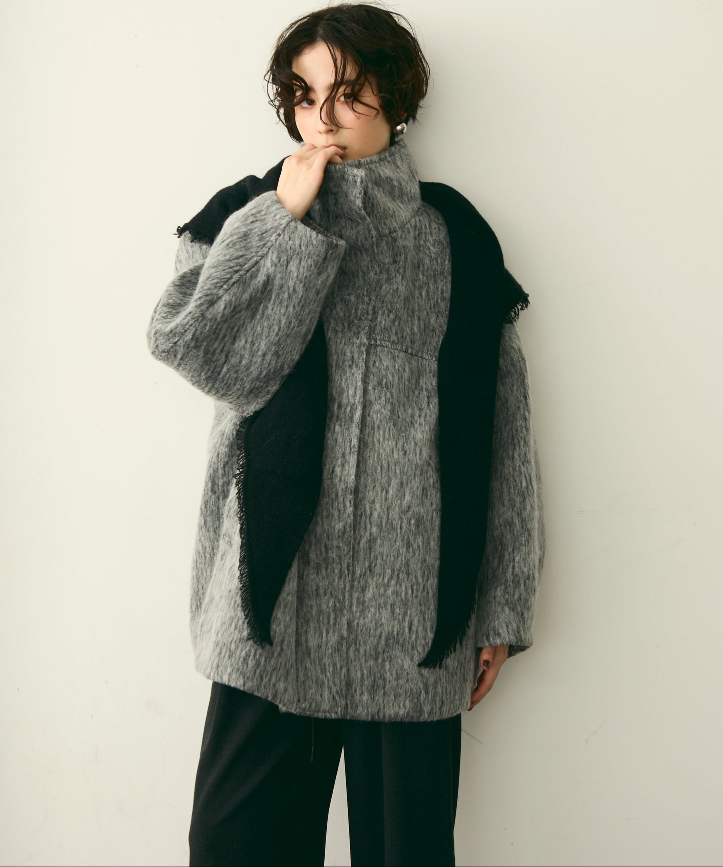 シャギービッグコート